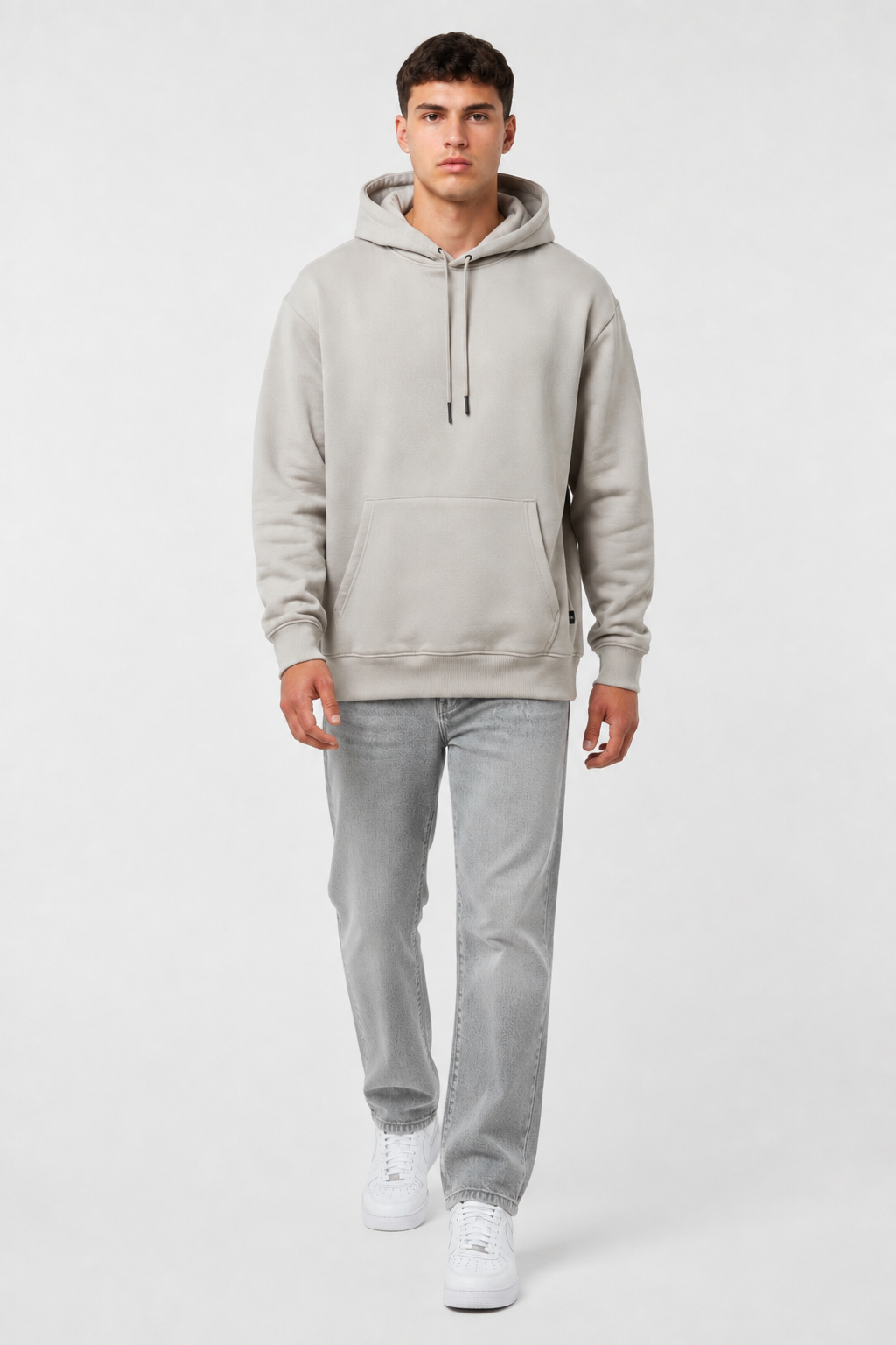 Daily Set Hoodie licht Grijs & Grijs
