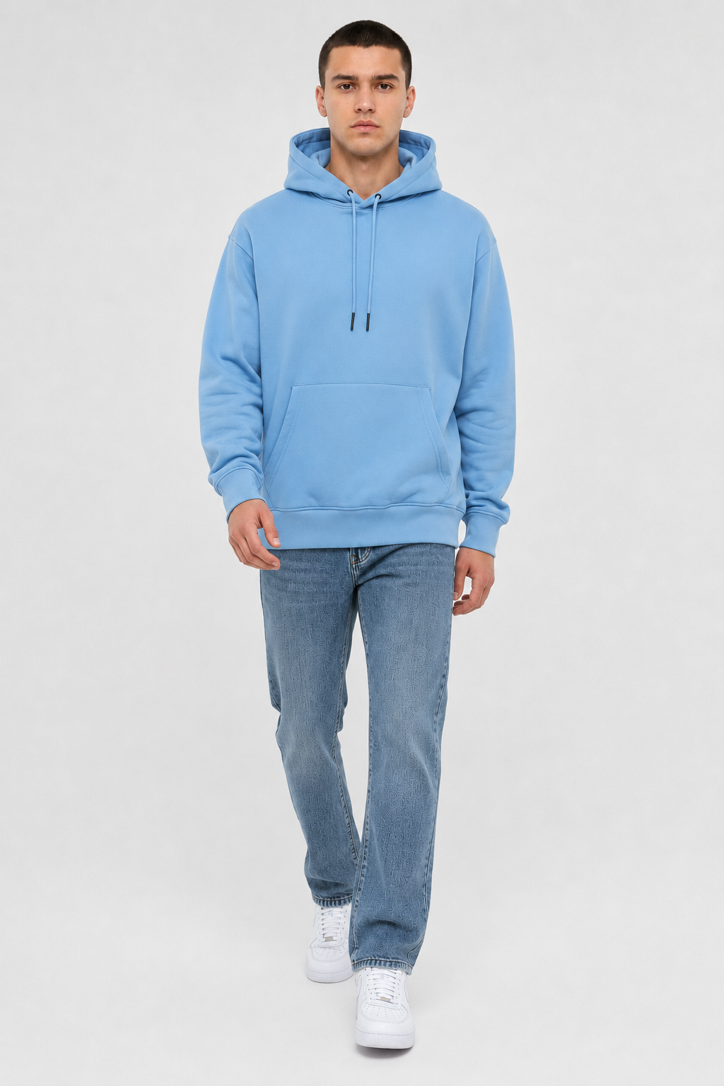 Daily Set Hoodie licht Blauw & Blauw