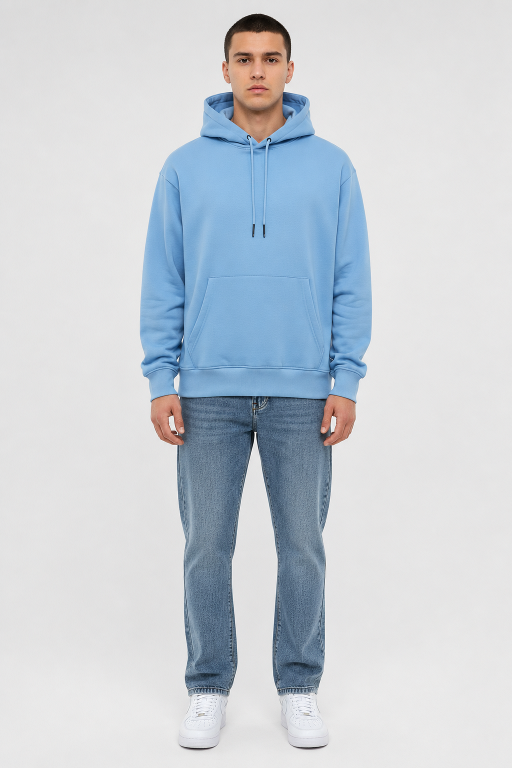 Daily Set Hoodie licht Blauw & Blauw