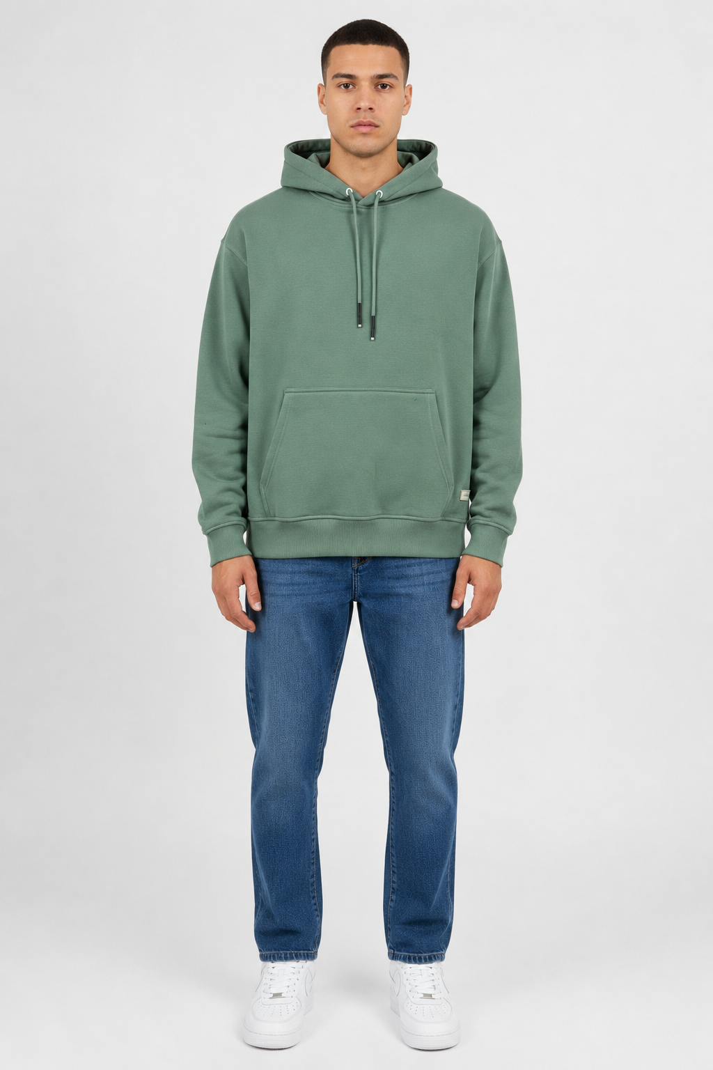Daily Set Hoodie Mint Groen & Donker Blauw