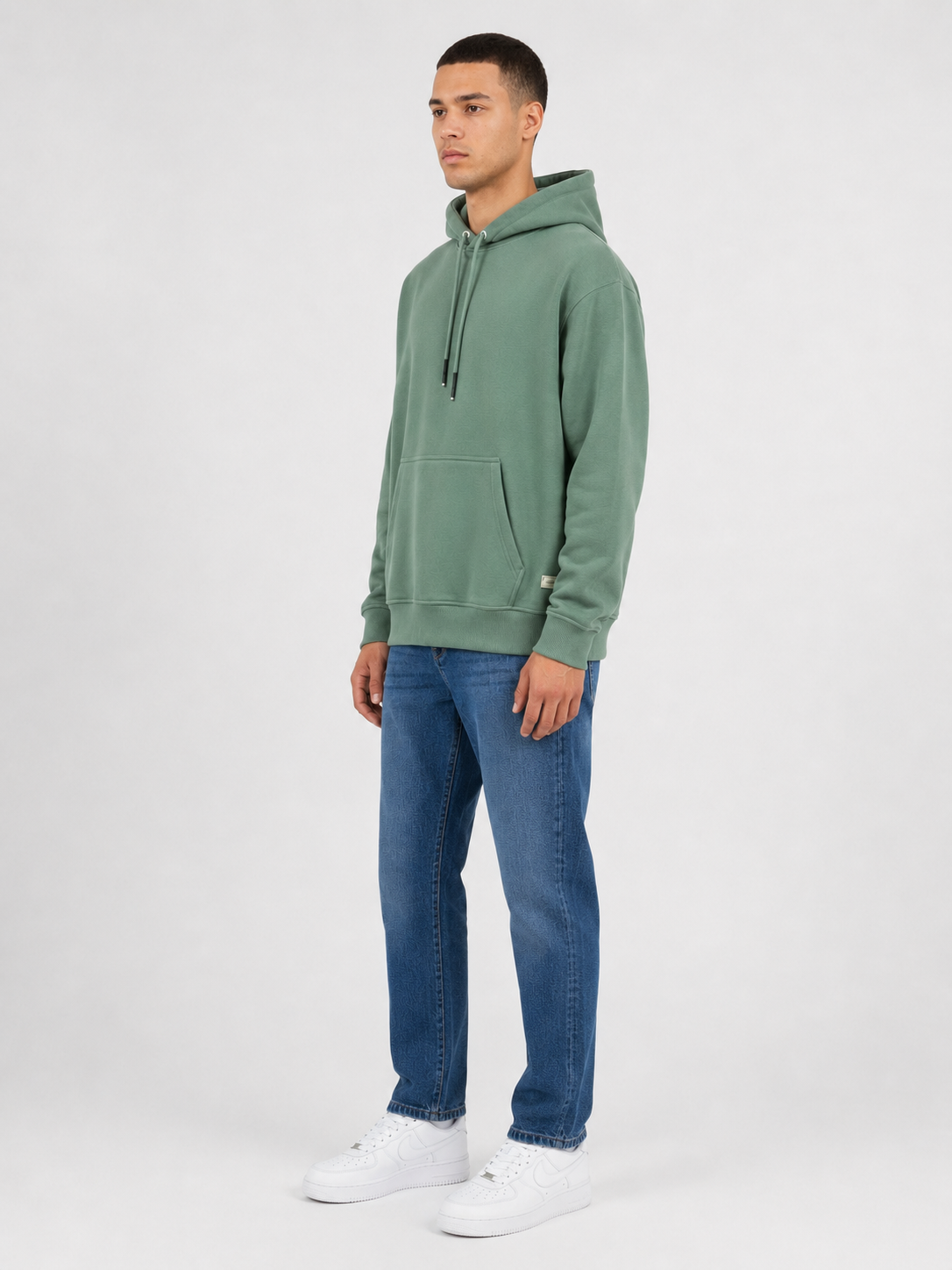 Daily Set Hoodie Mint Groen & Donker Blauw