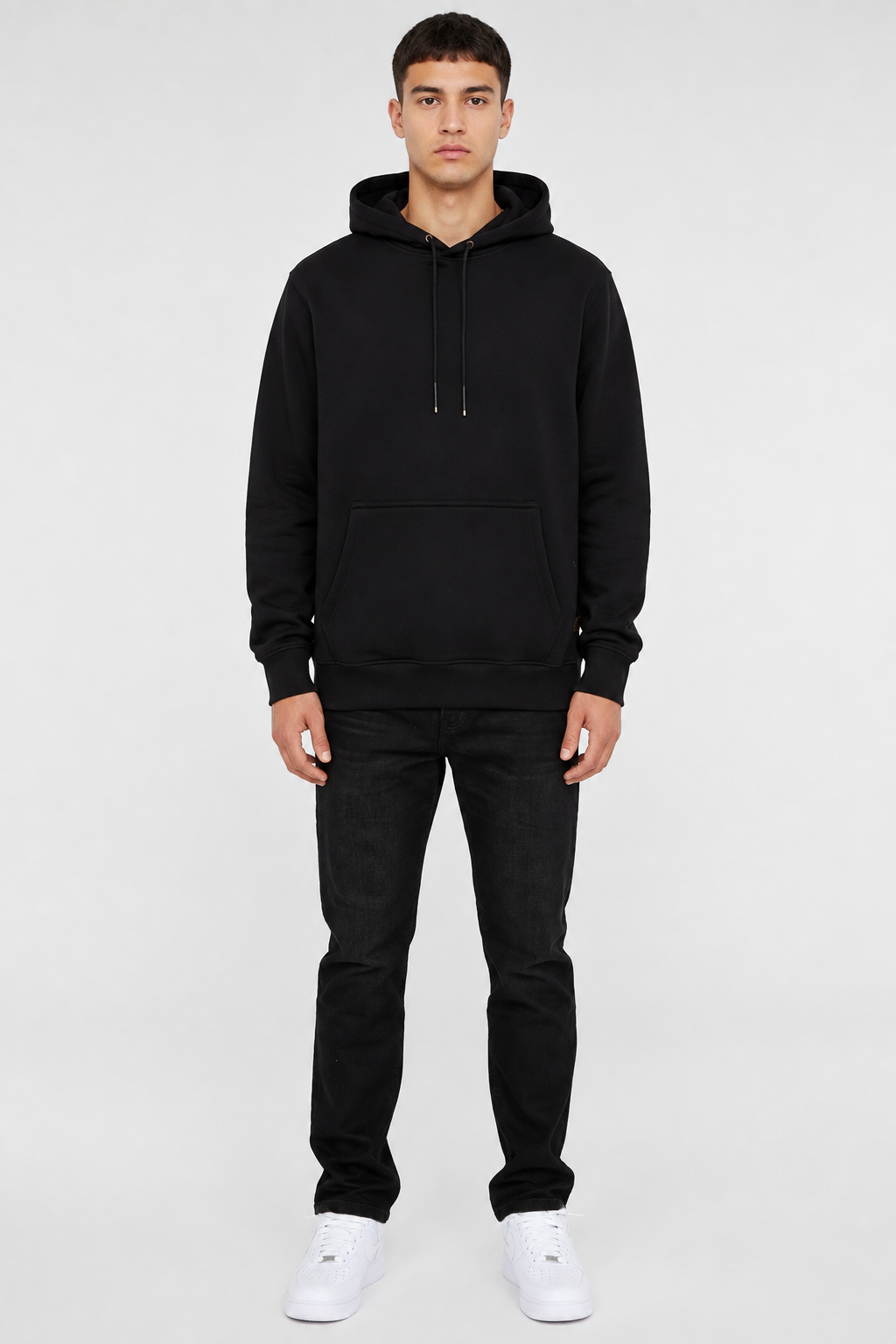Daily Set Hoodie Zwart & Zwart