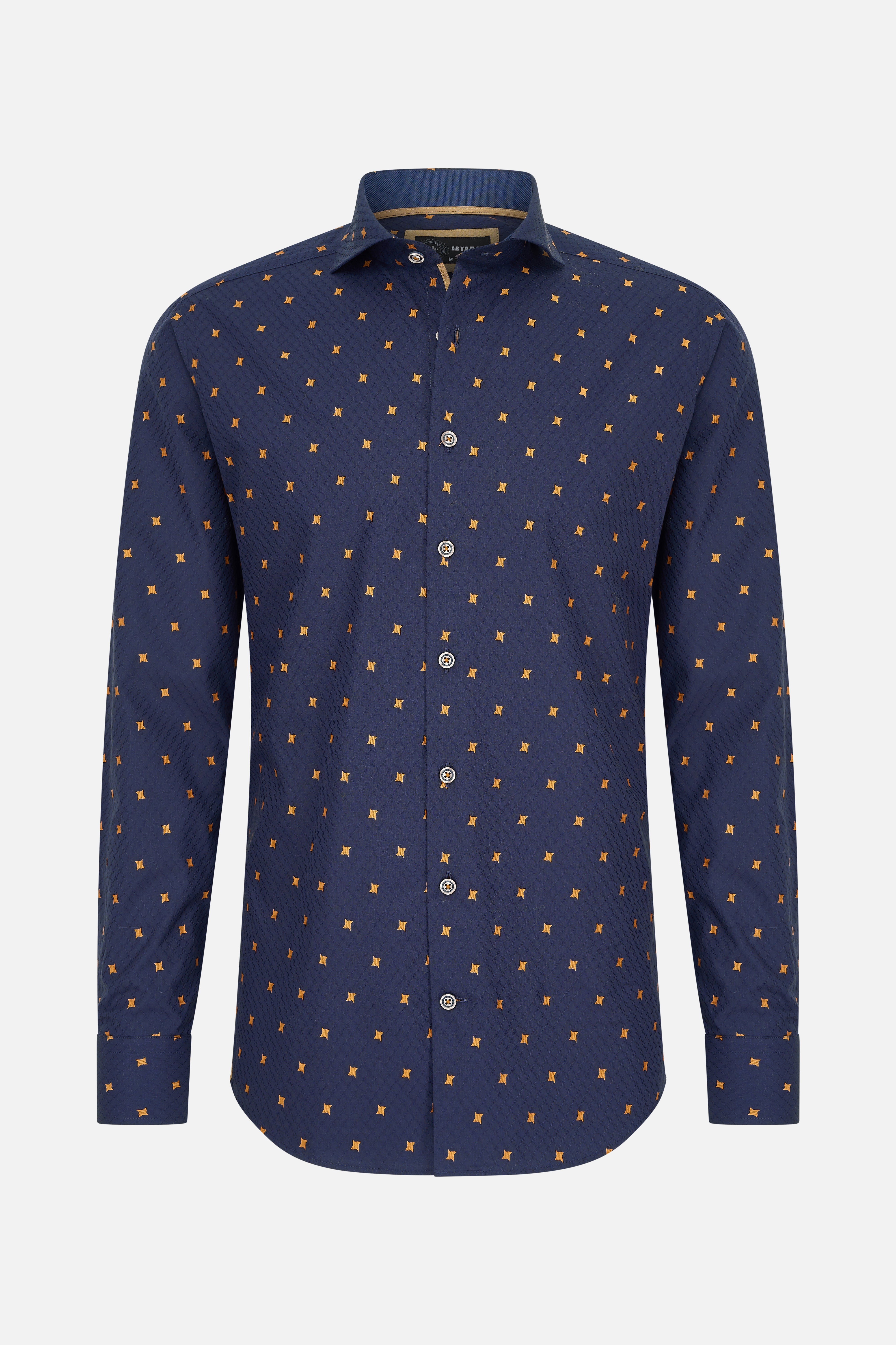 Overhemd Heren Navy Morra