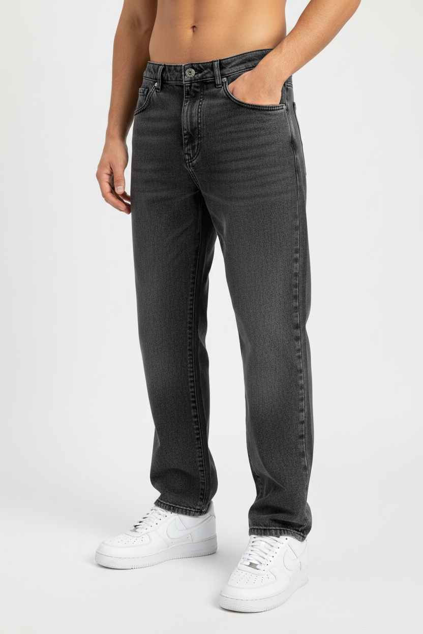 Capo Loose Fit Jeans Anthrazit