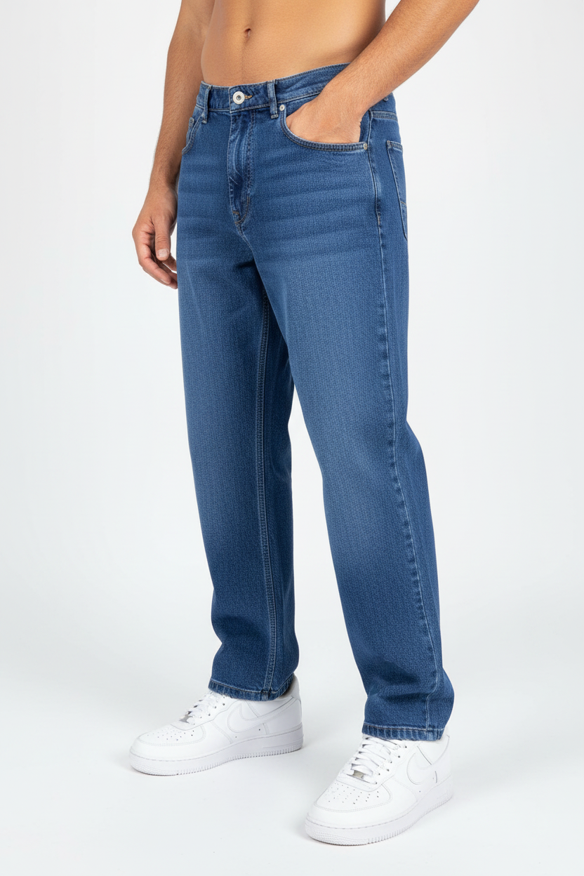 Capo Loose Fit Jeans Dunkelblau