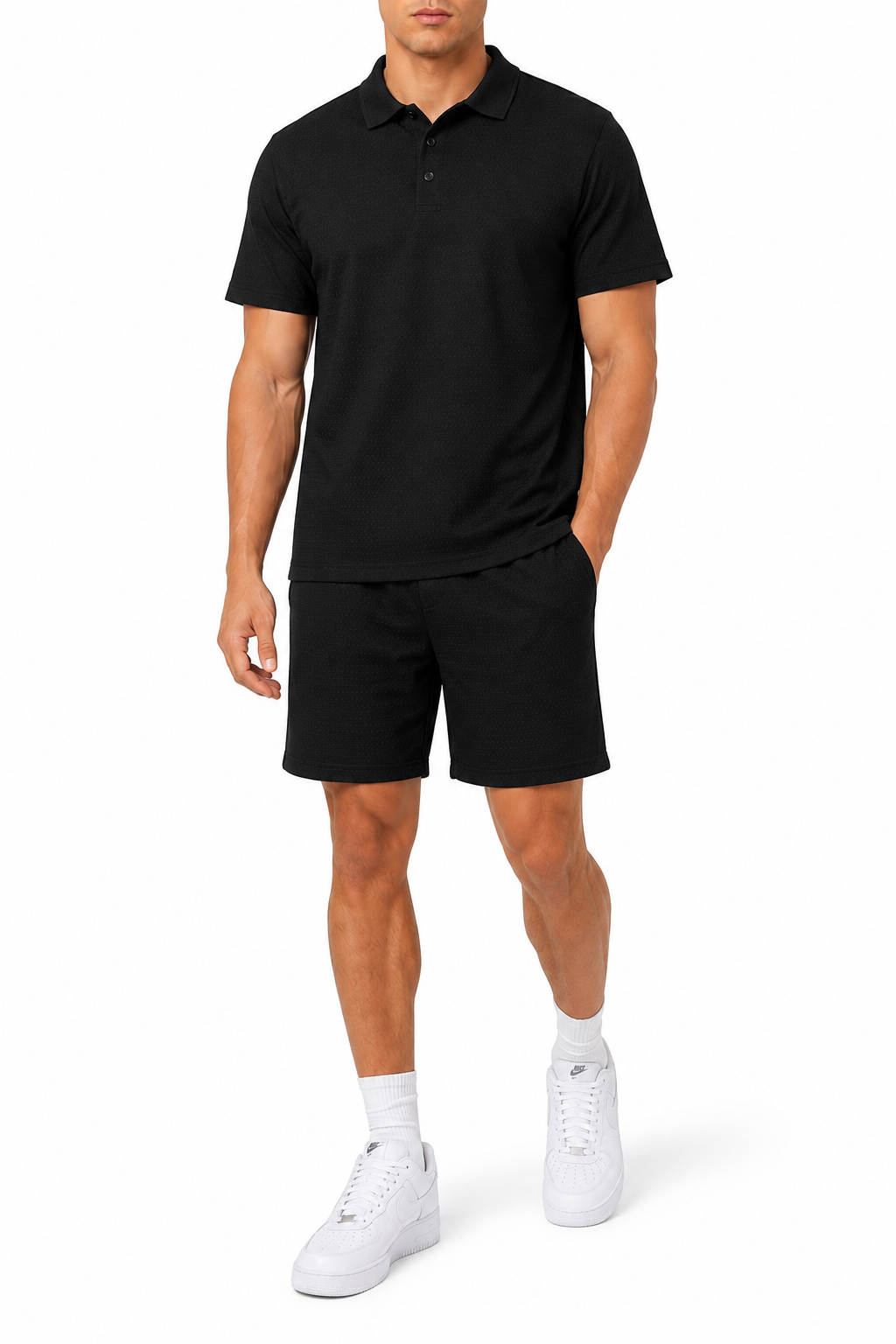 Milano Polo Zomerset Zwart