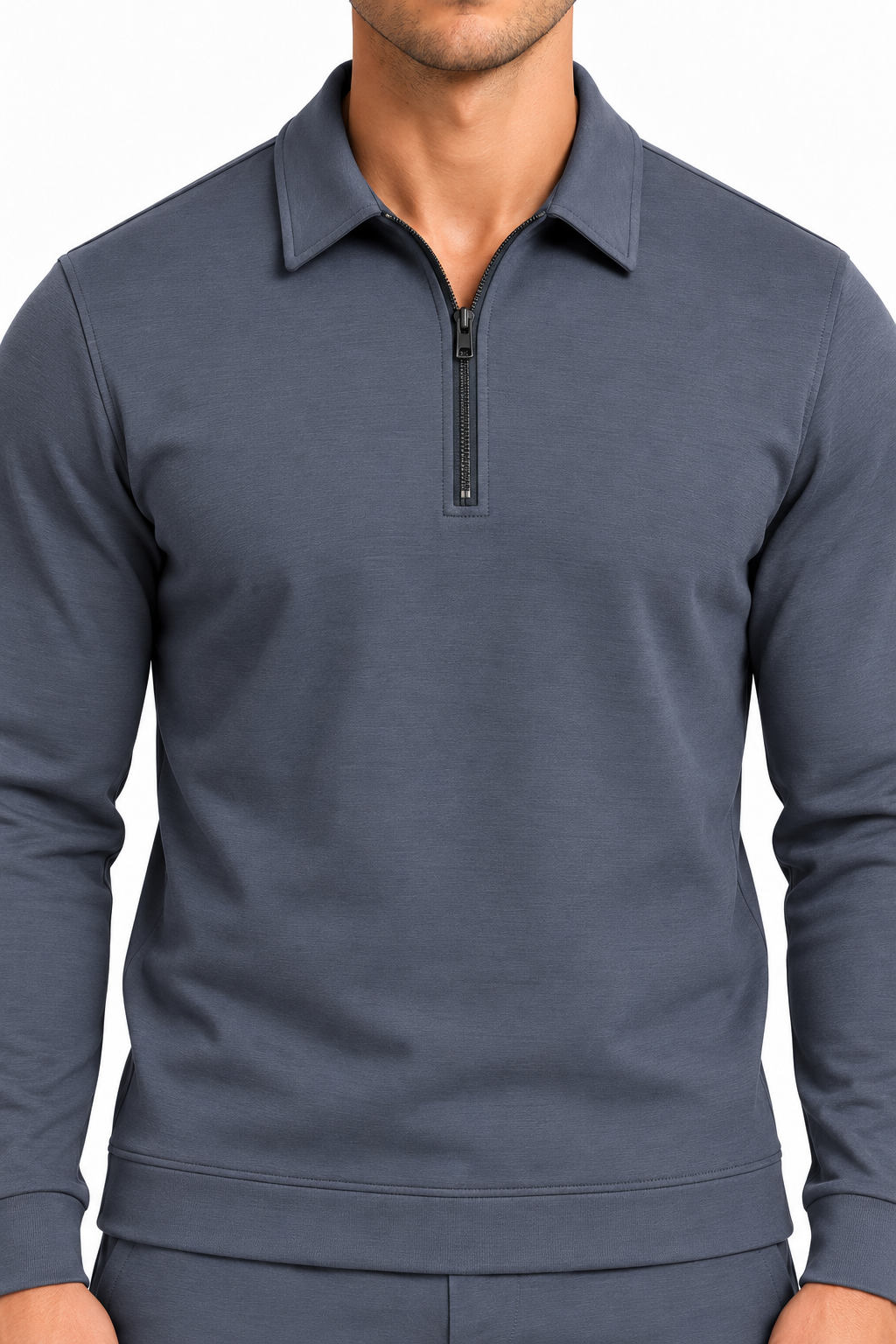 Montreux Half-Zip Winter Set Antraciet