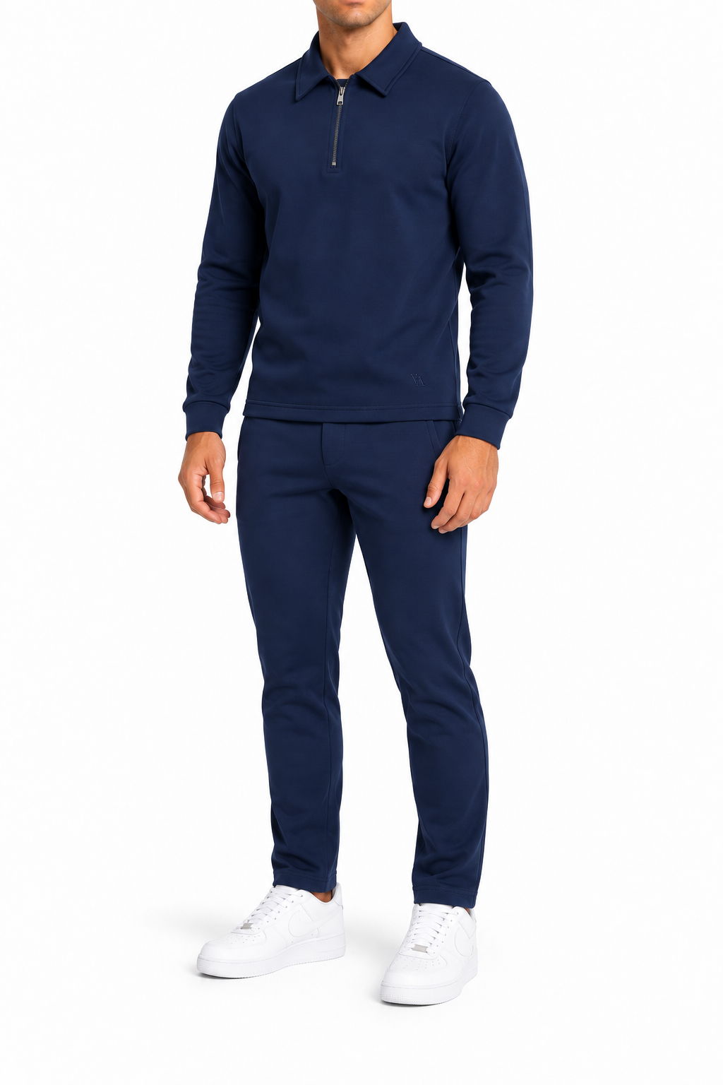Montreux Half-Zip Winter Set Navy