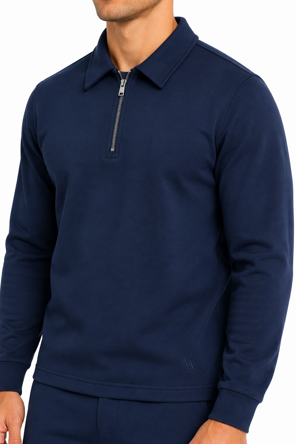 Montreux Half-Zip Winter Set Navy