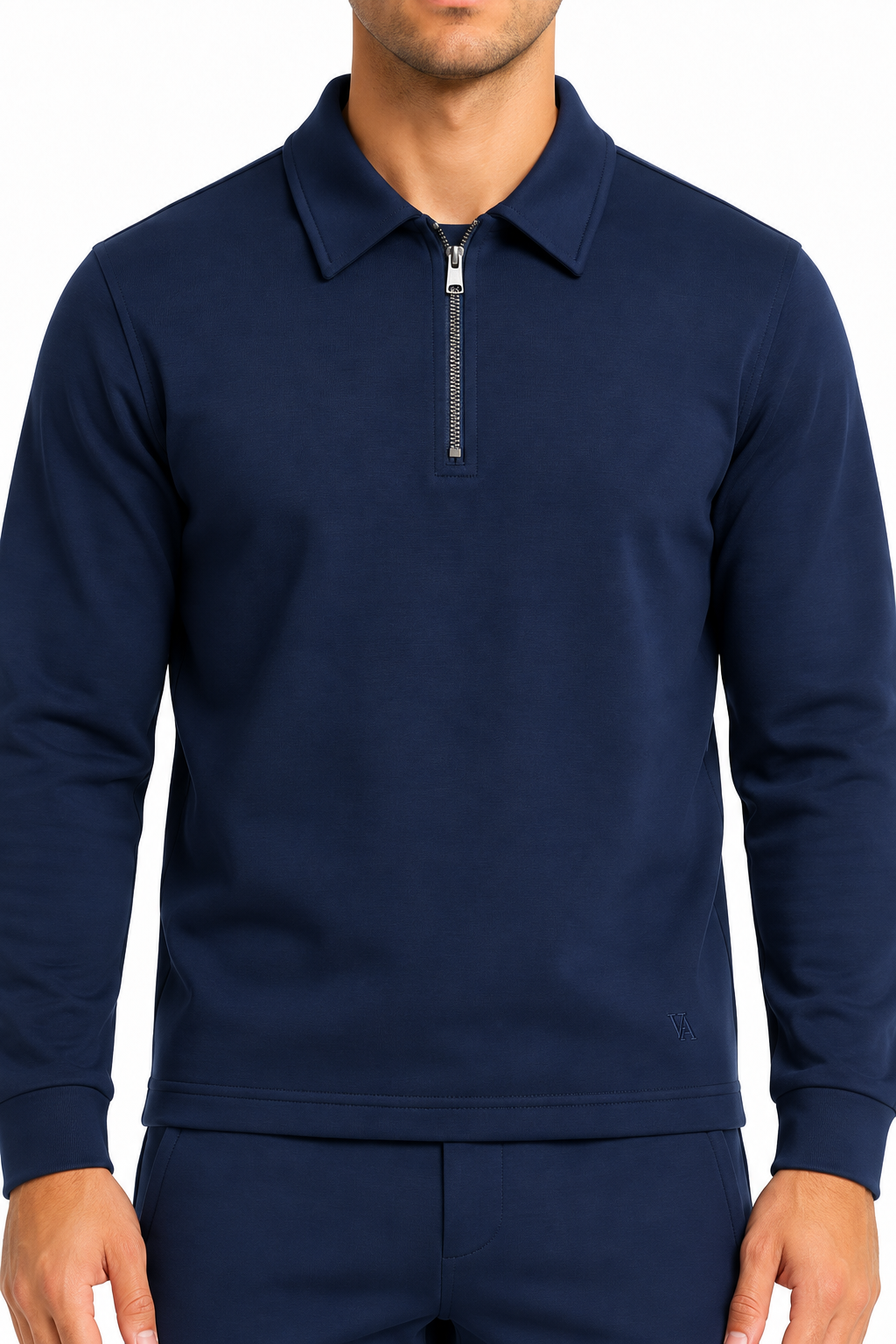 Montreux Half-Zip Winter Set Navy