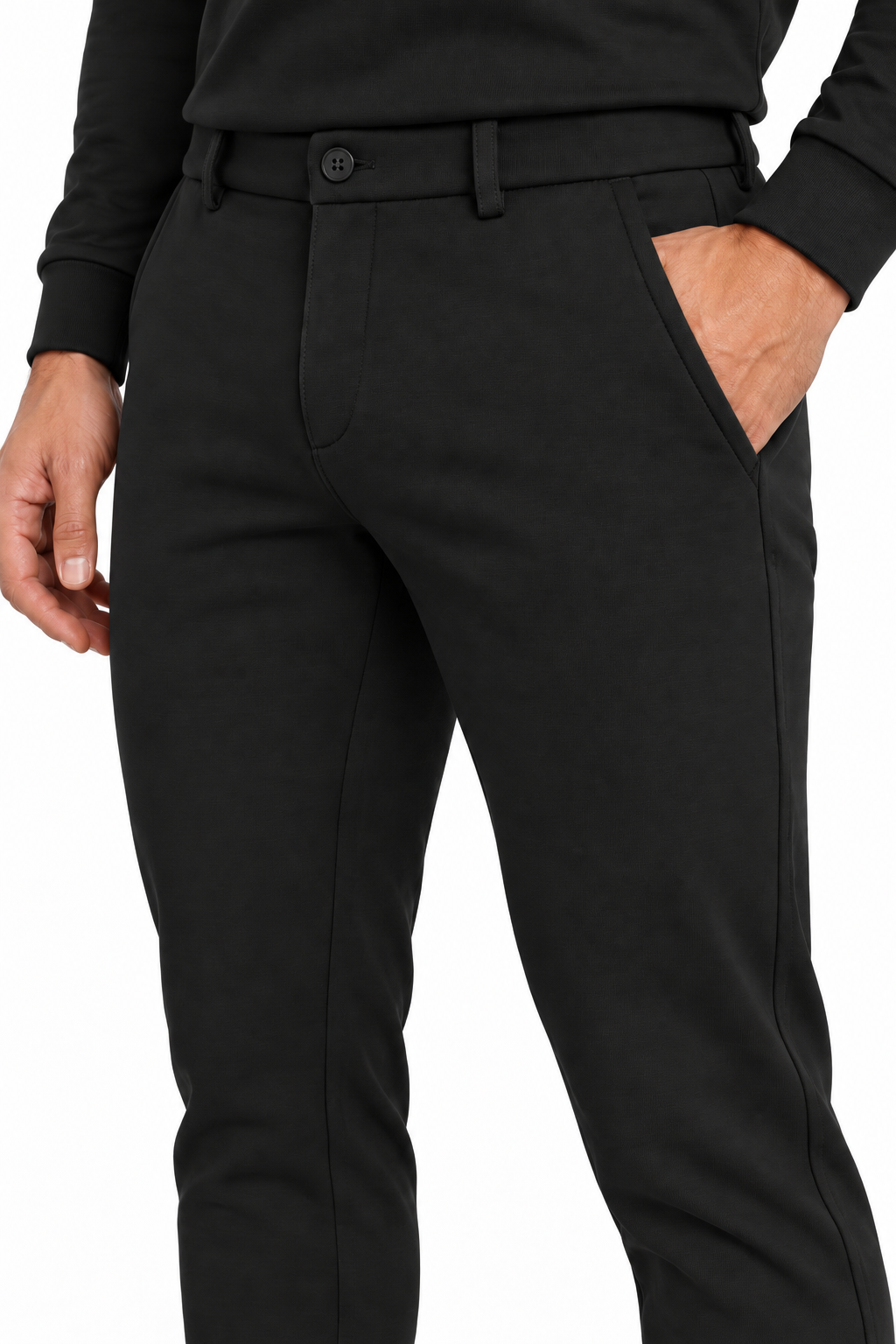 Montreux Half-Zip Winter Set Zwart