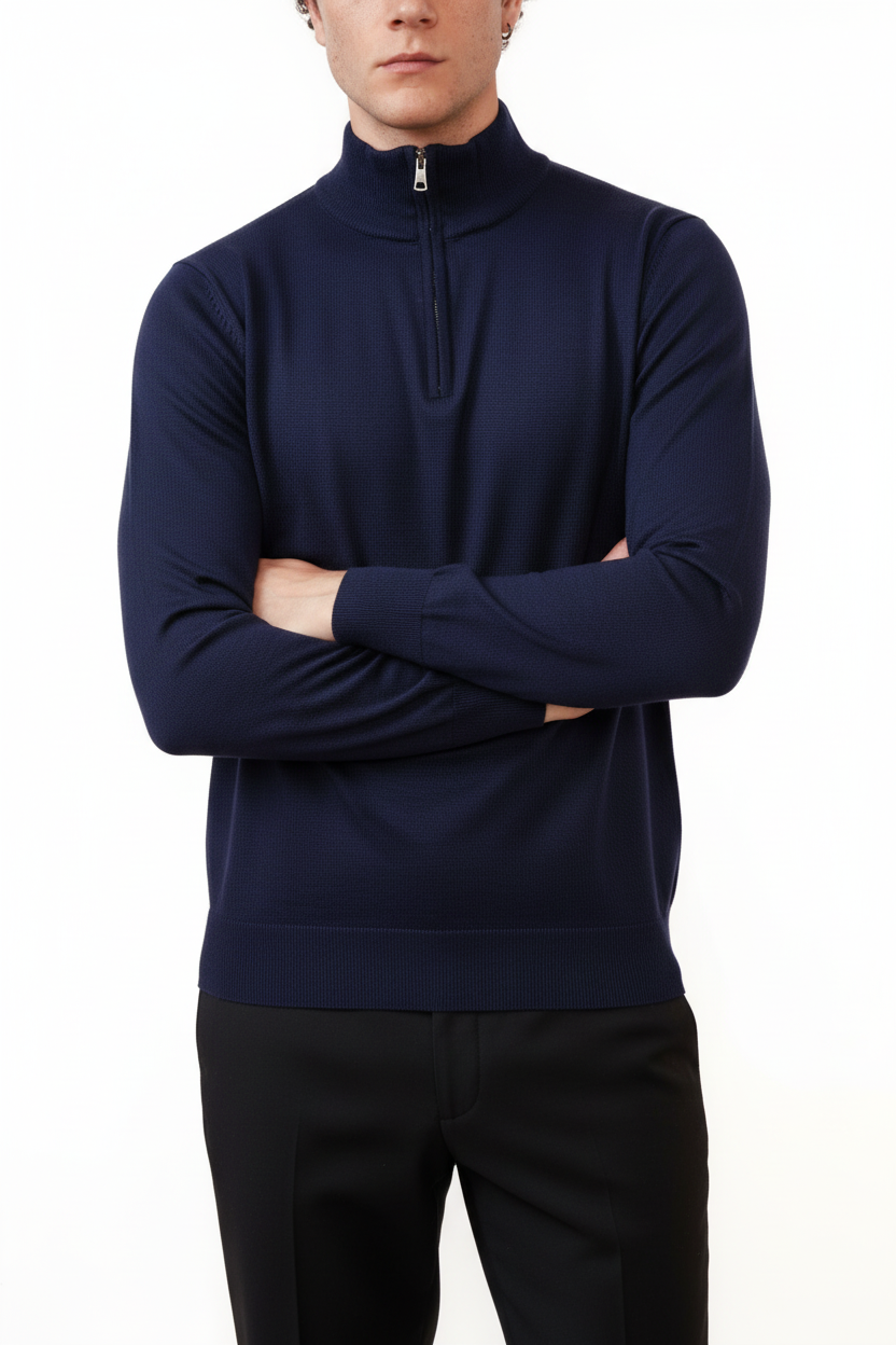 Valenci Halfzip Navy