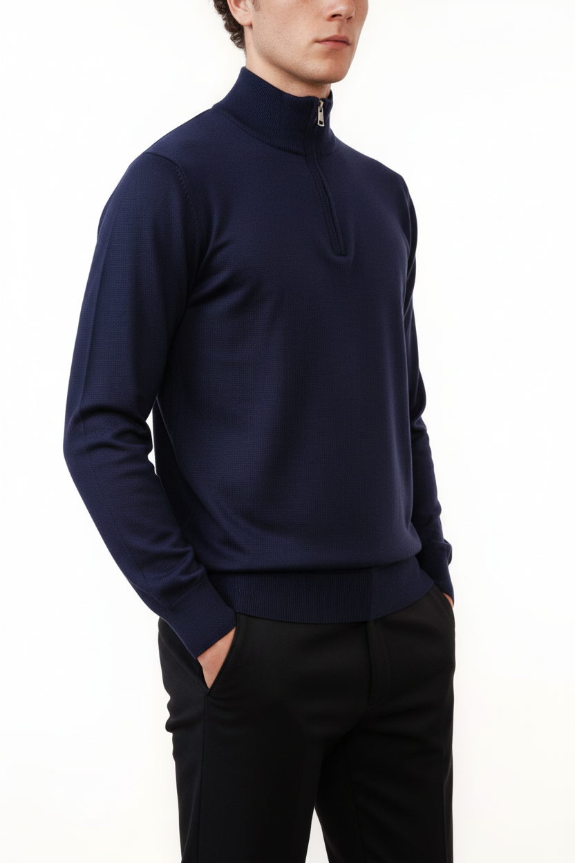 Valenci Halfzip Navy