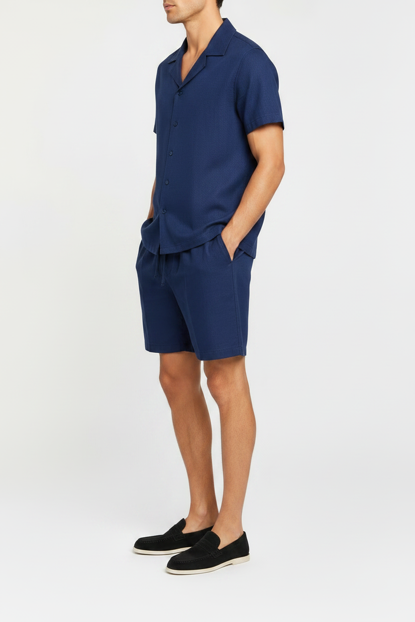 Leinenset Santorini Navy