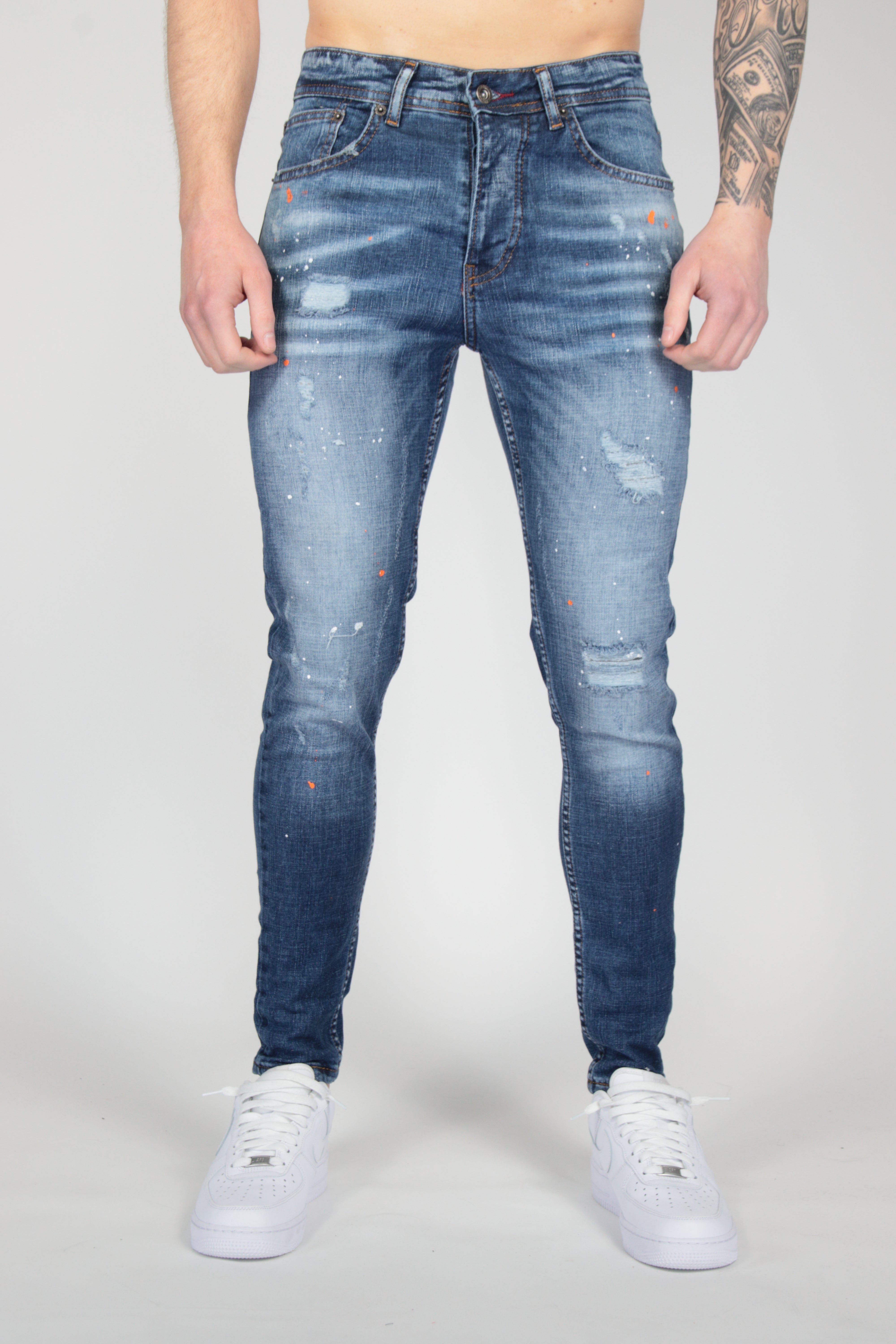 Jeans Artsy Splash Blue