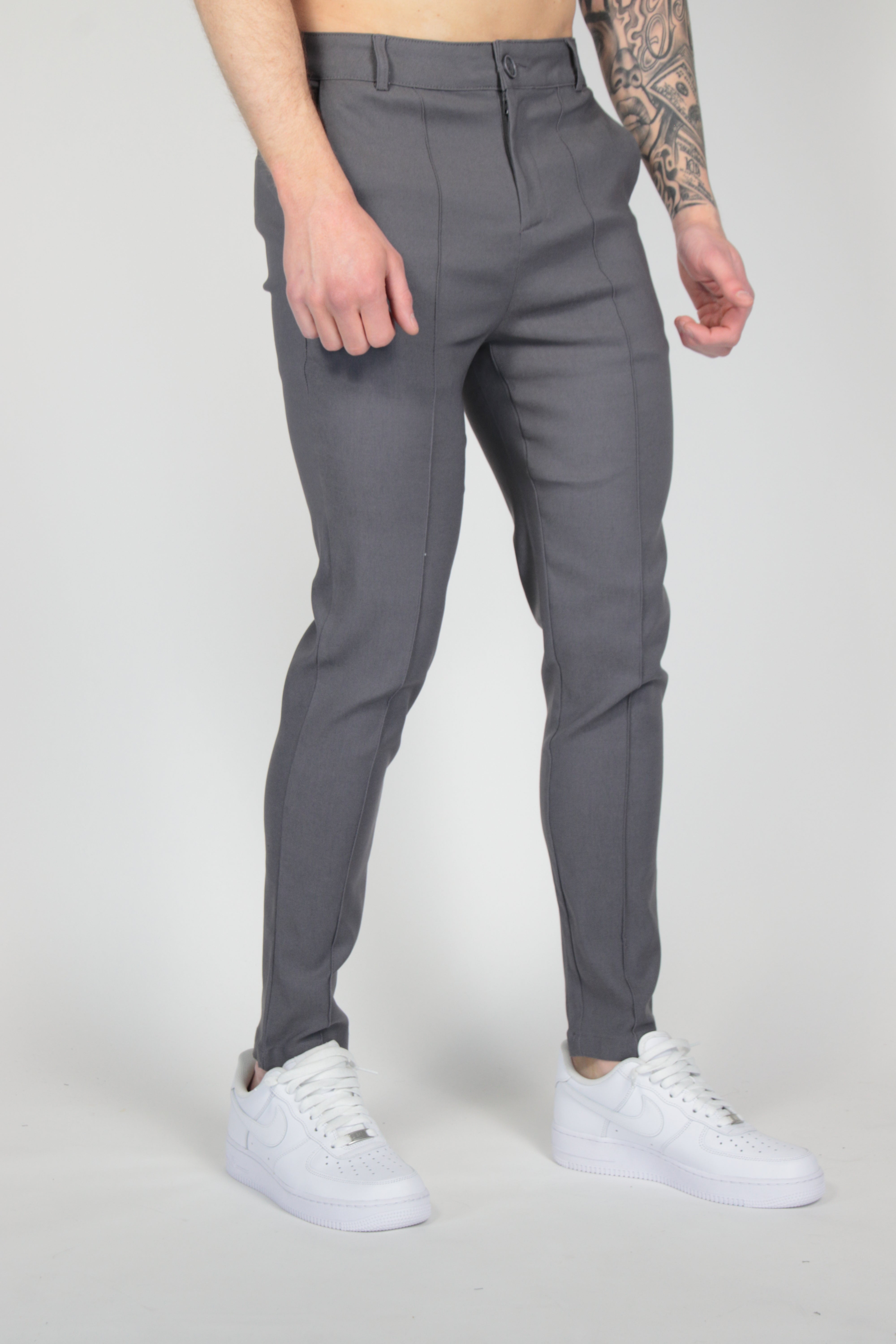 Chino Heren Sorrento Grijs