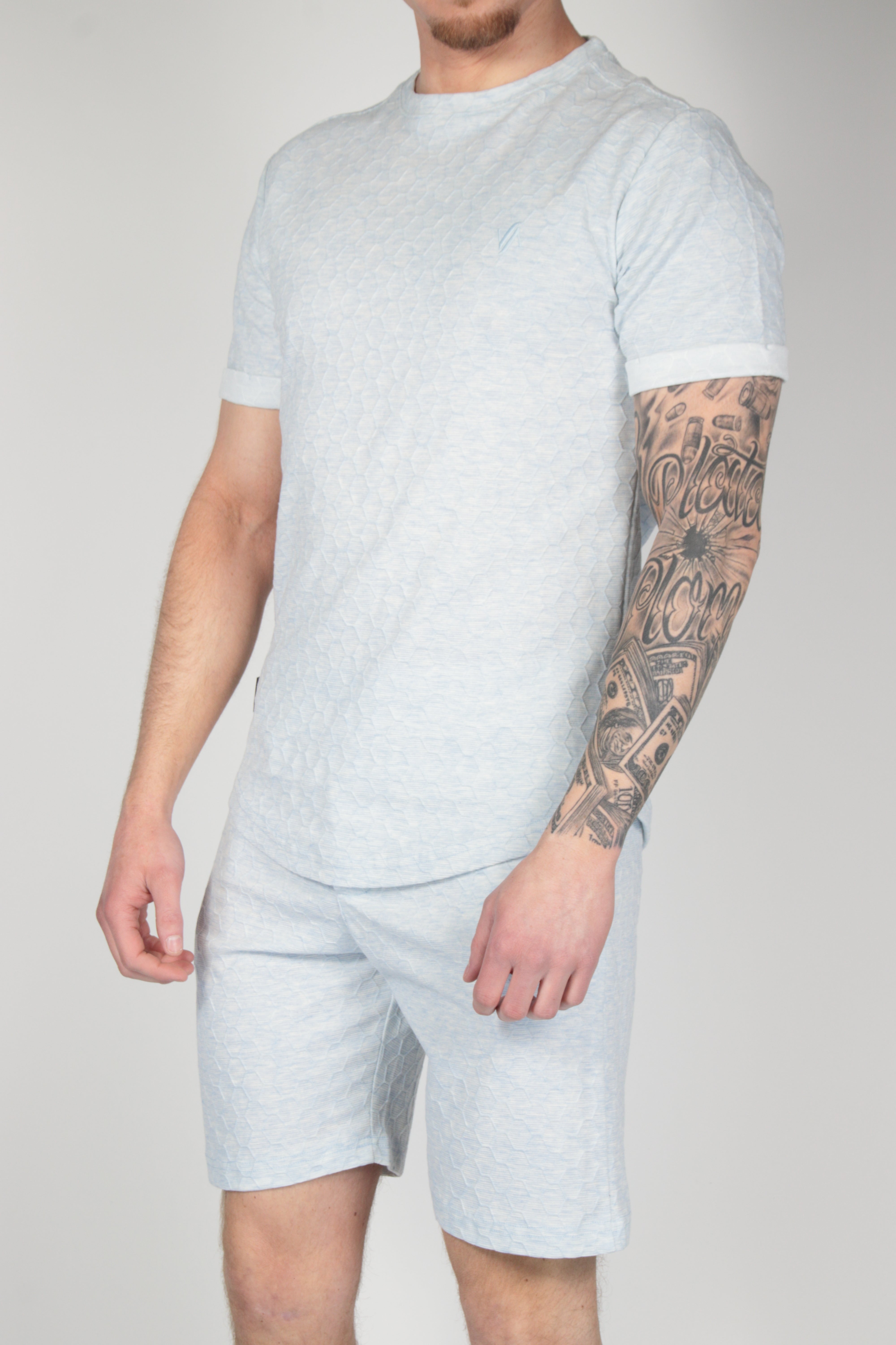 Torino summer set light blue