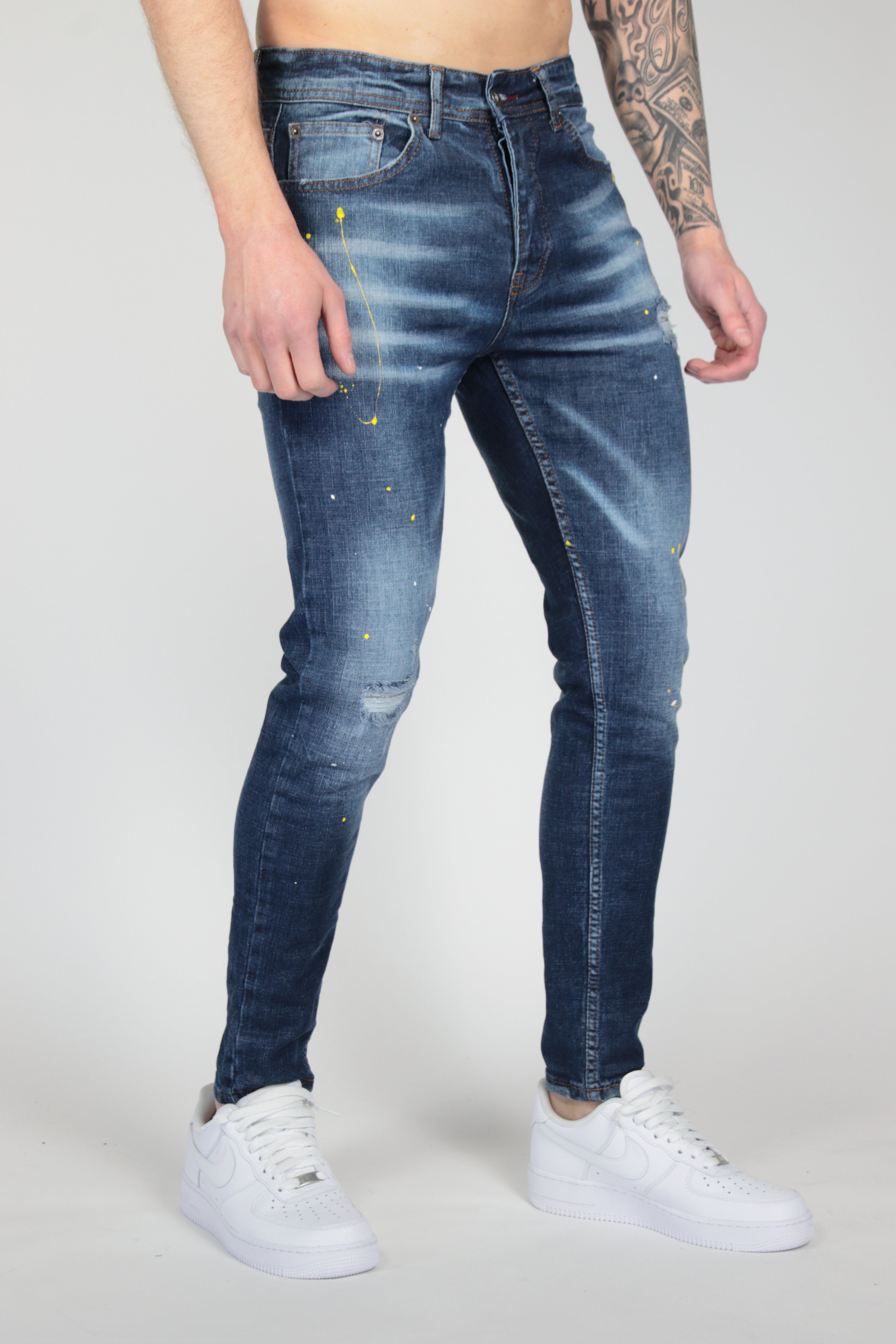 Jeans Artsy Splash Navy