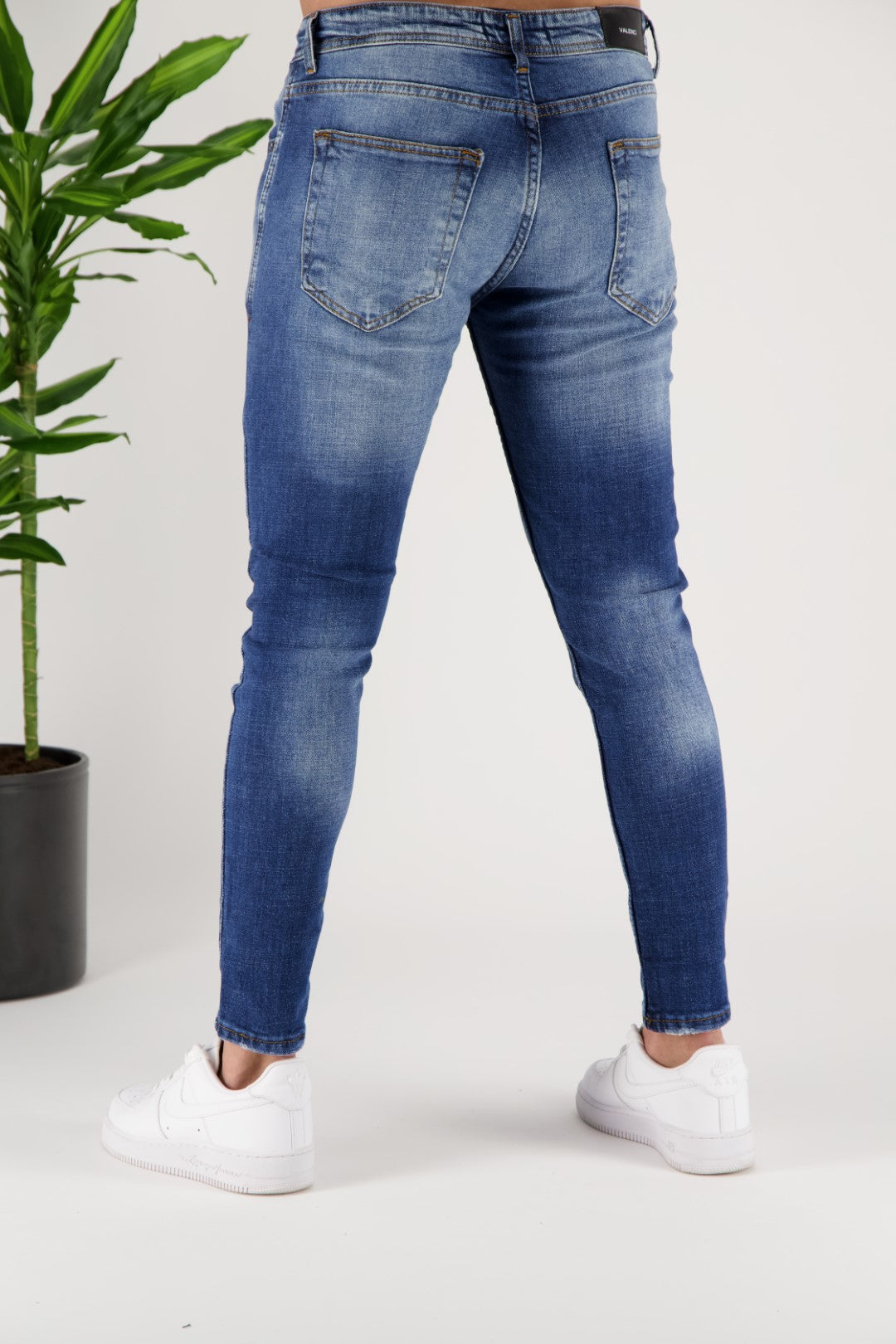 Jeans artsy splash blu chiaro