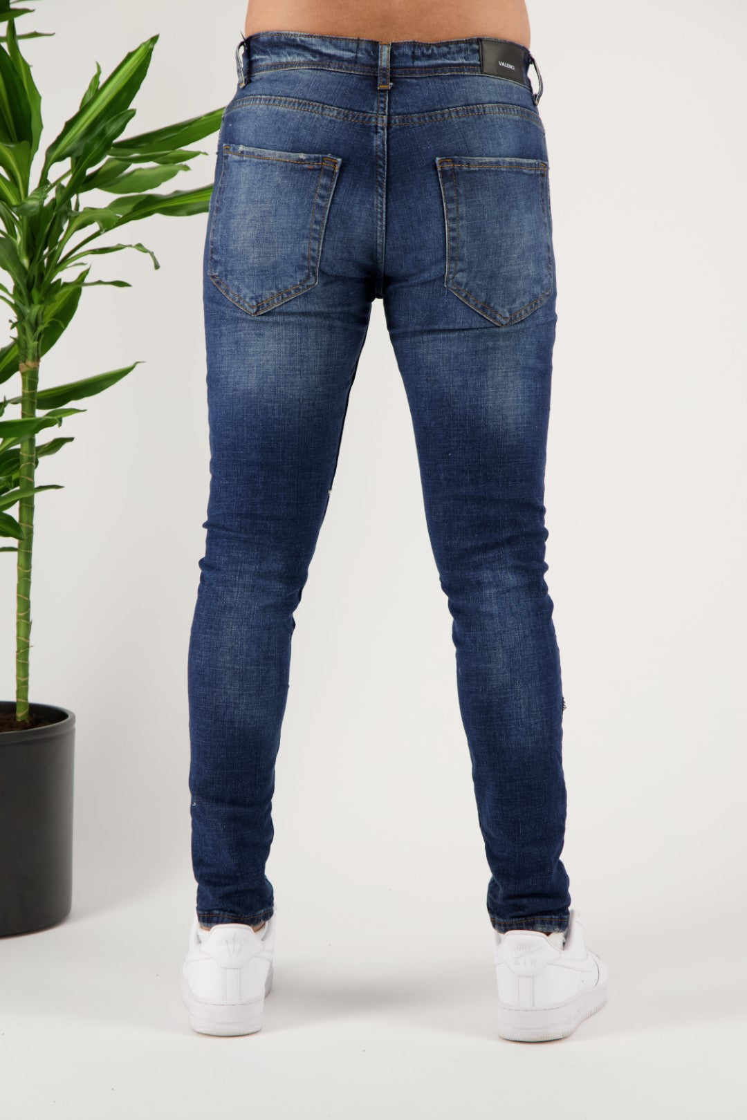 Jeans Artsy Splash Dark Navy