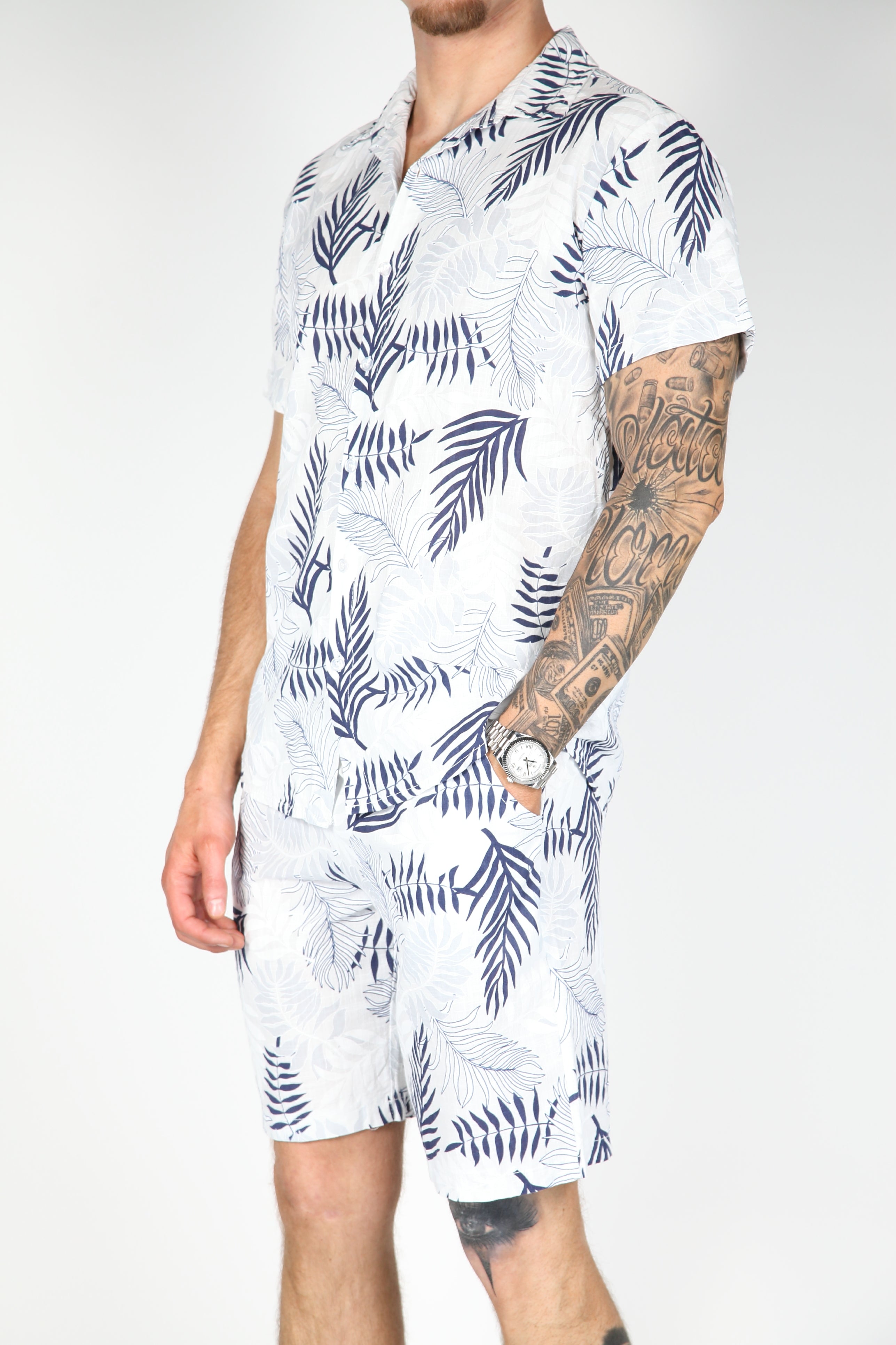 The Marbella Linnen Set Wit