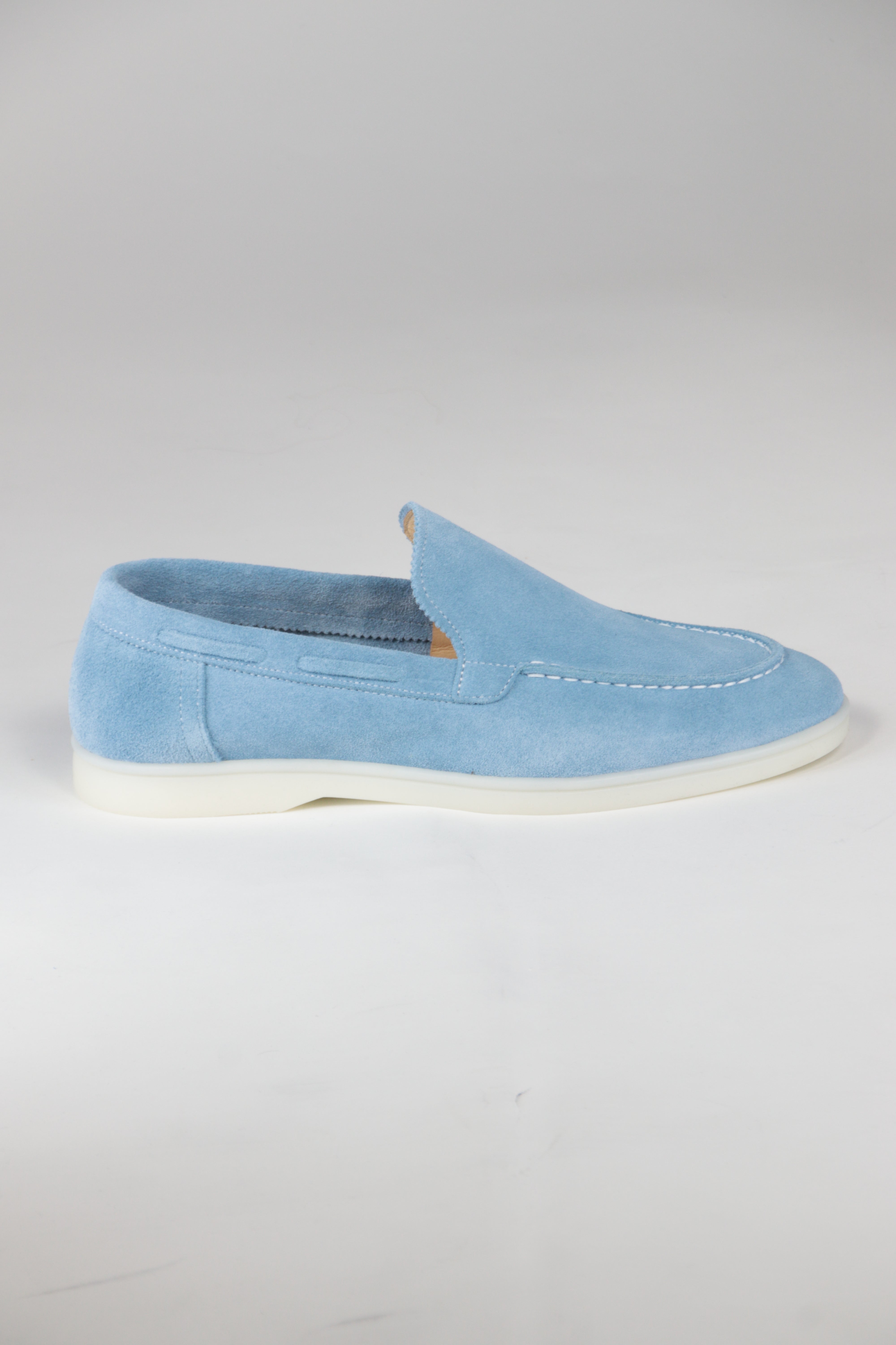 Mocassini di lusso valenci azzurri