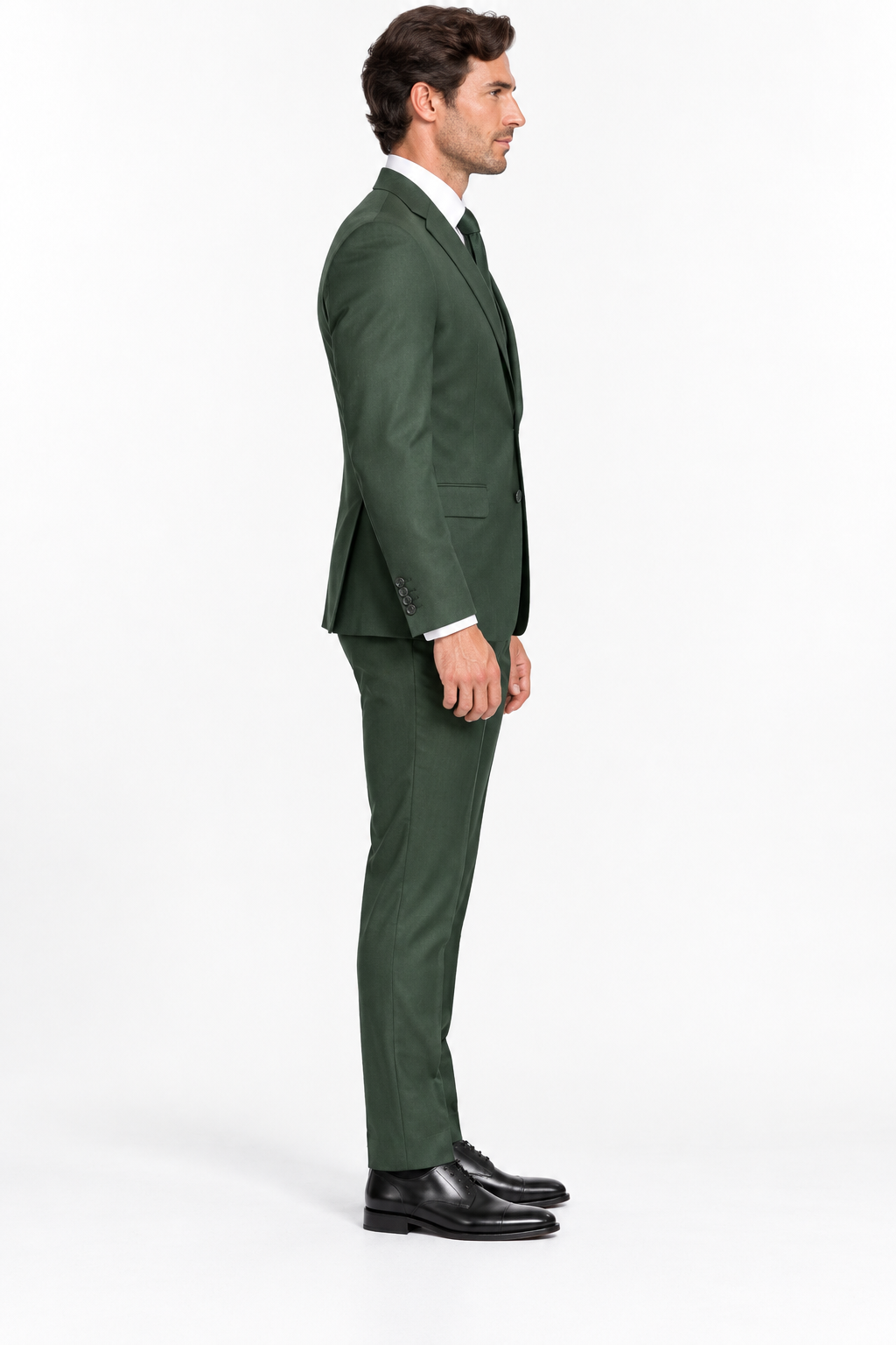 Milano Three-piece Suit Green