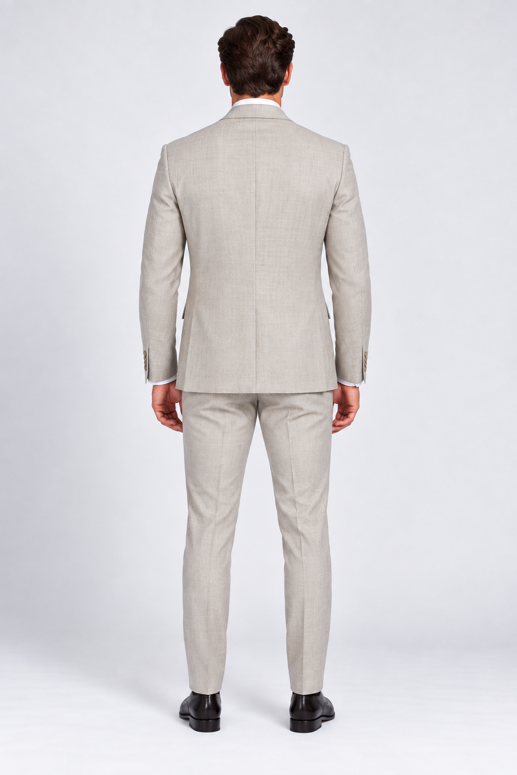 Monaco Three-piece Suit Beige
