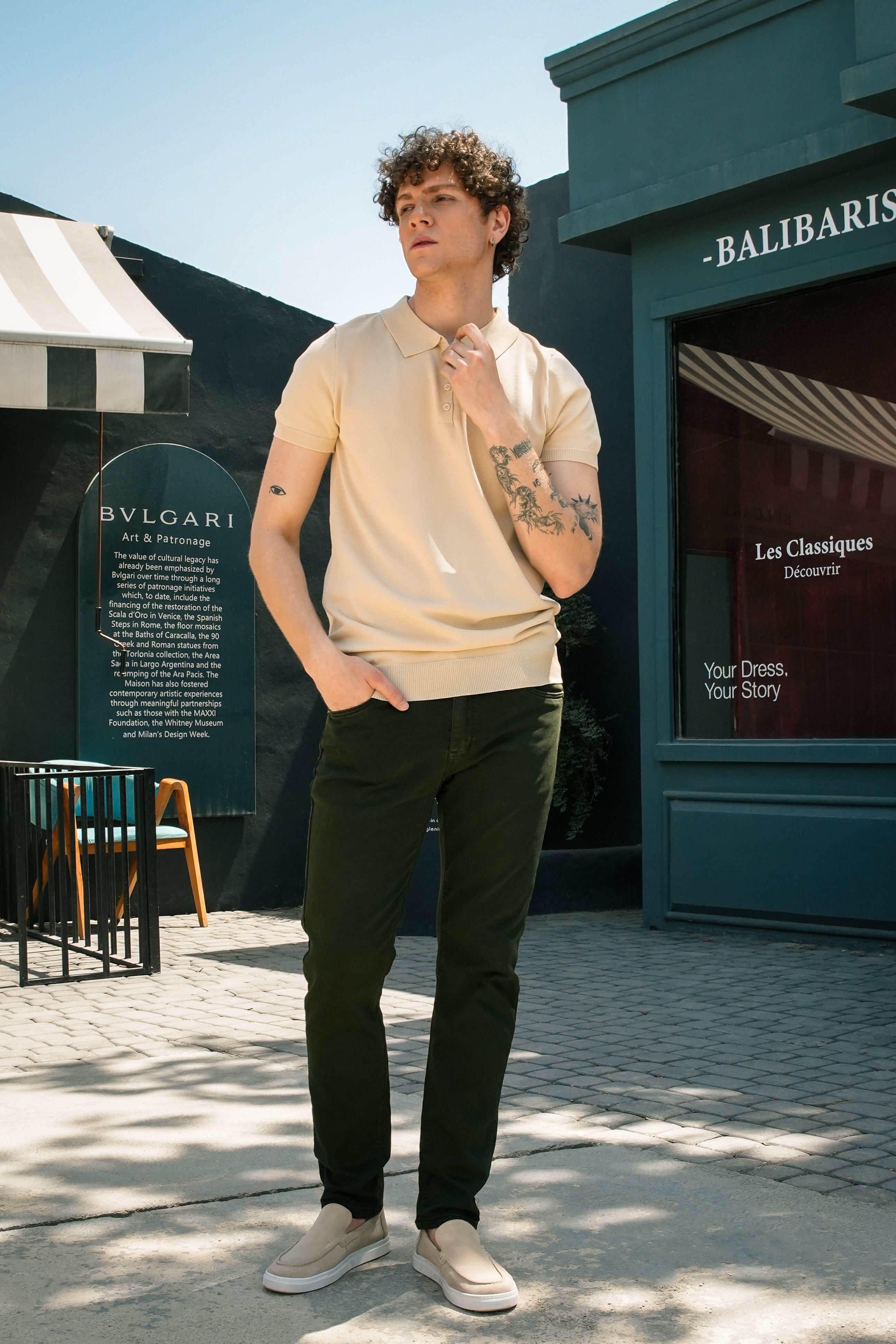 Polo Vigo Beige