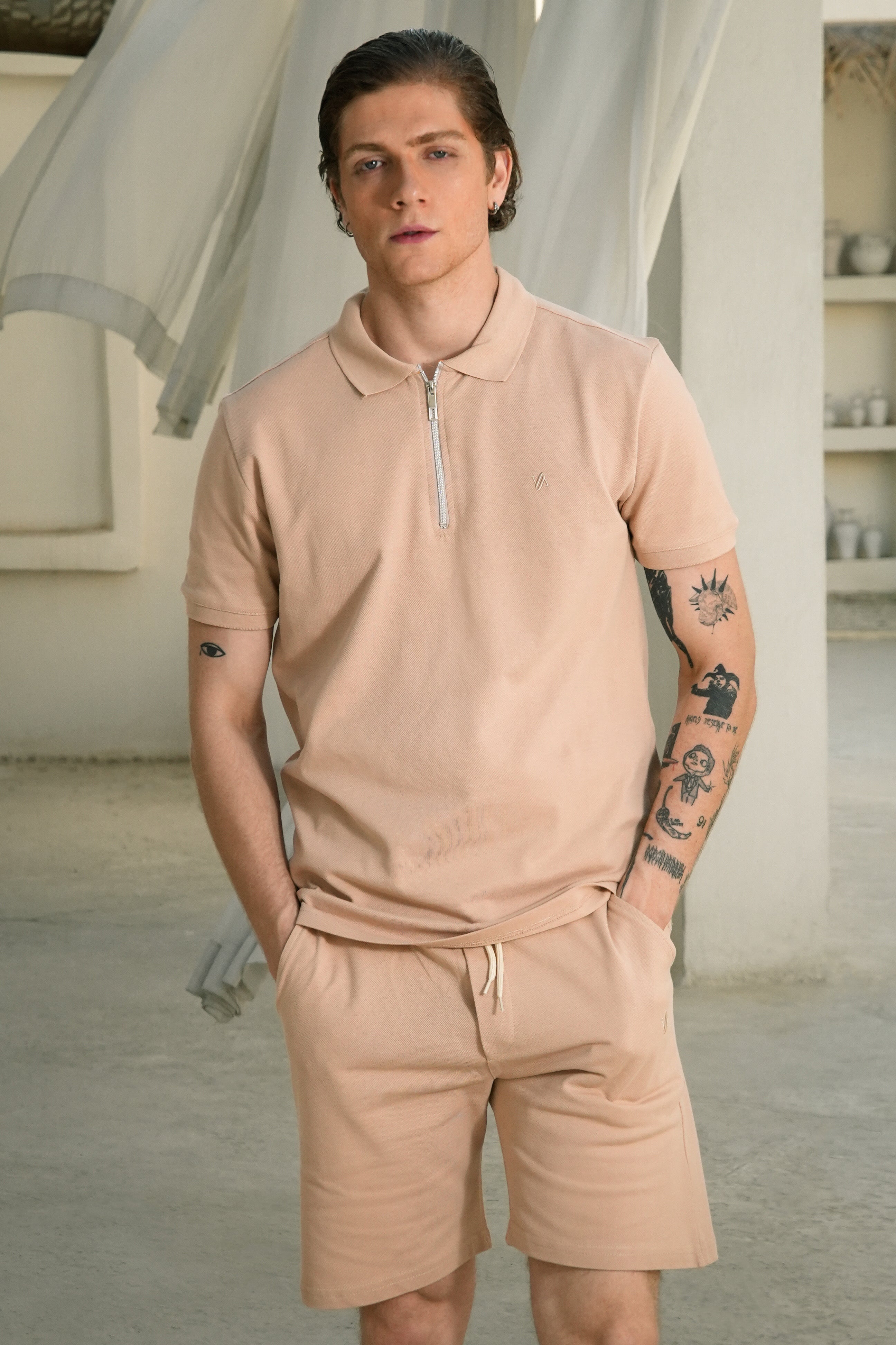 Polo Set ibiza beige