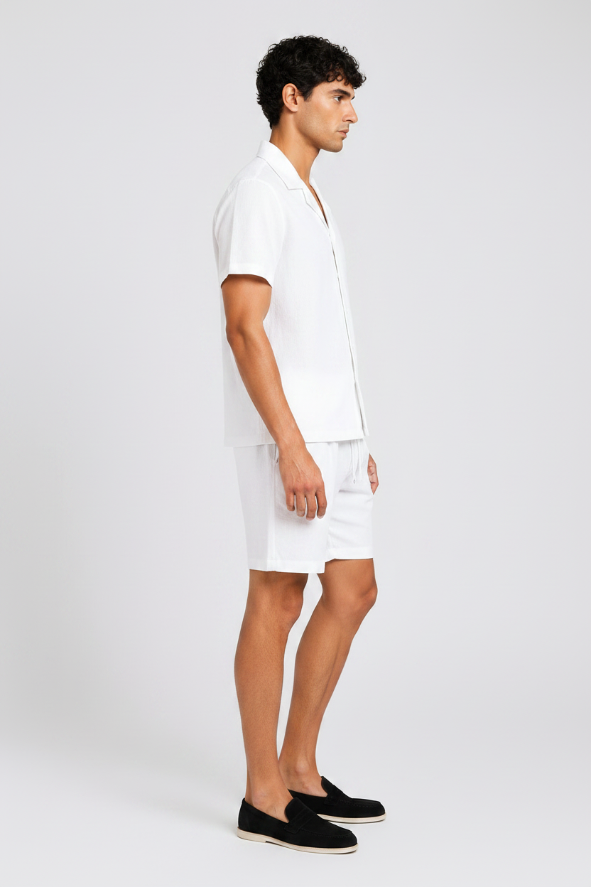 Linen Set Santorini White