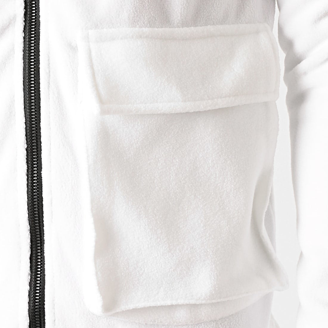 Witte Vest Fleece Heren