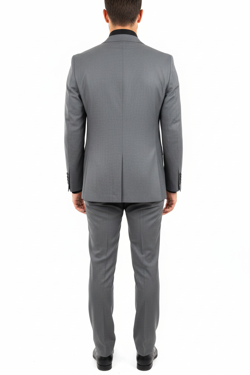 Morvelli Three-piece Suit Gray