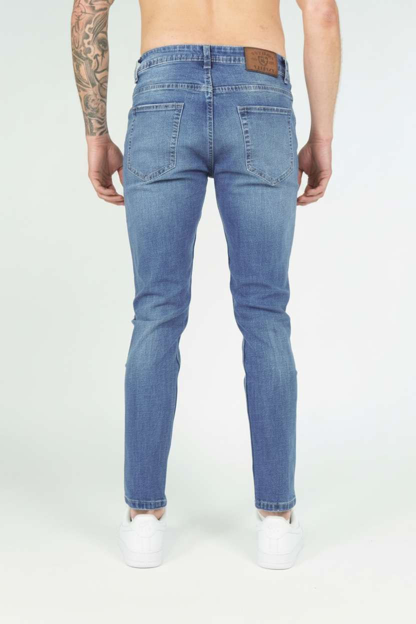 Jean Essentiel Déchiré Bleu