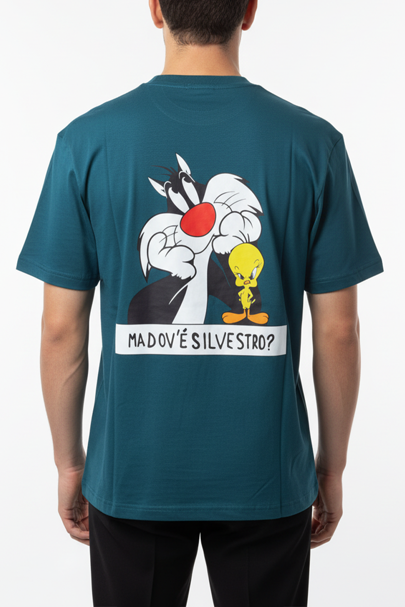 The Looney T-Shirt Petrol