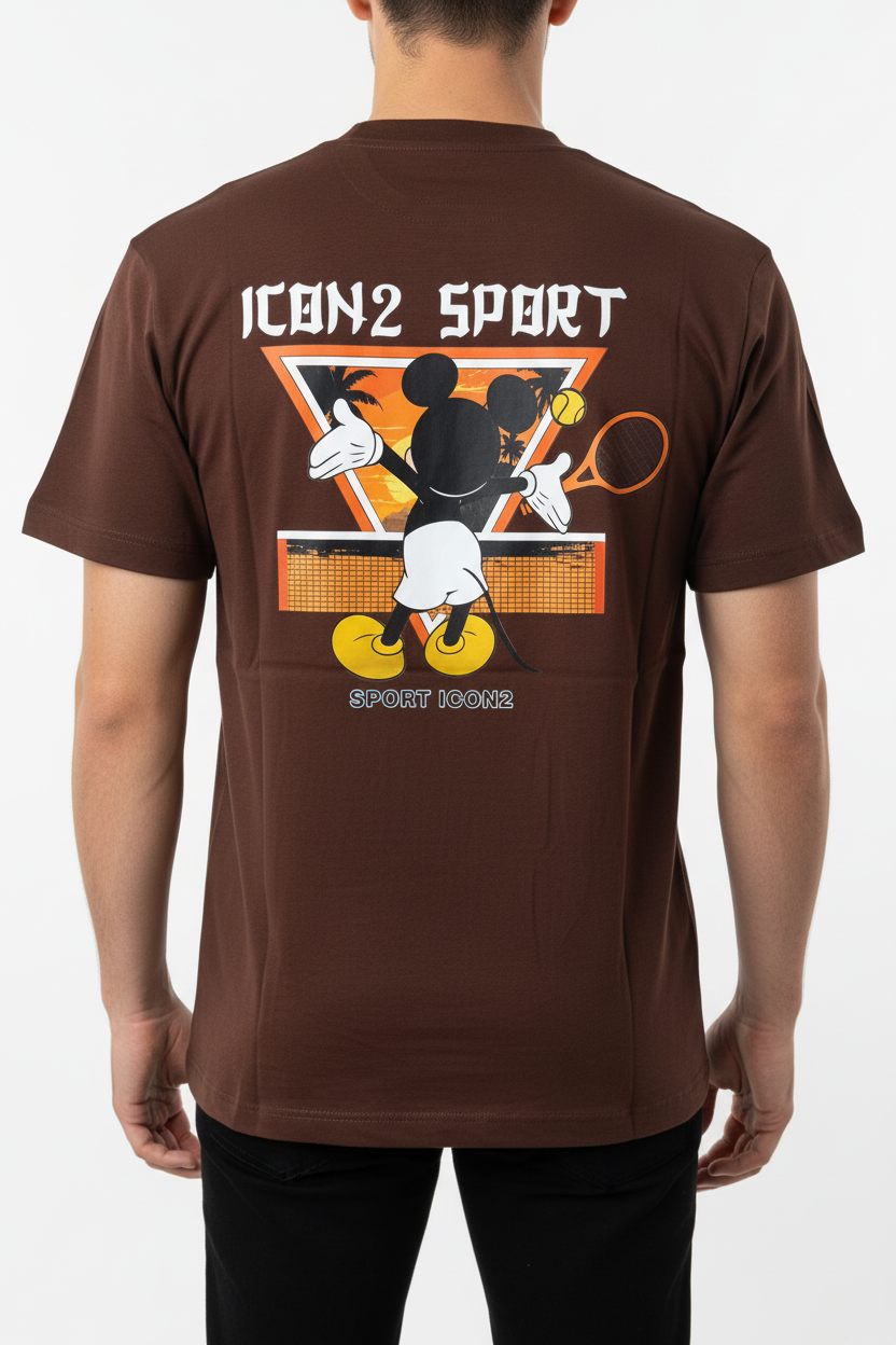ICON2 SPORT T-Shirt Bruin