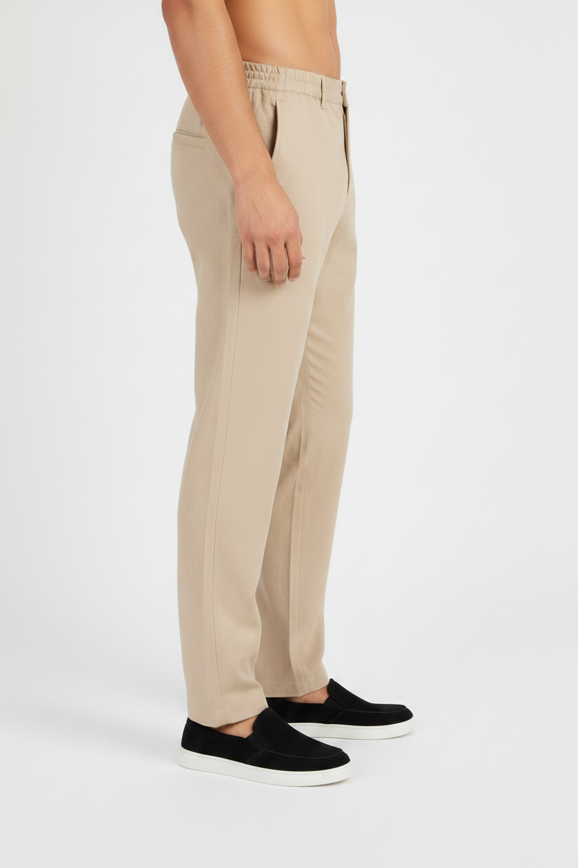 Valenci Leinenhose Beige