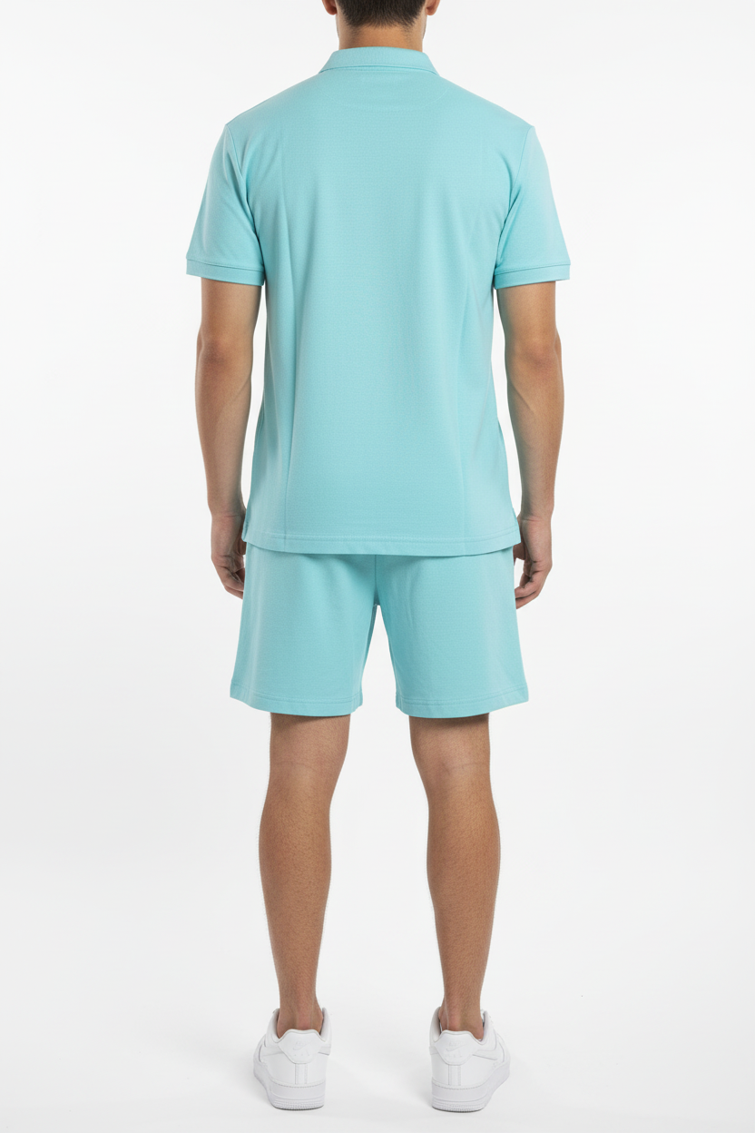 Polo set Ibiza Turquoise