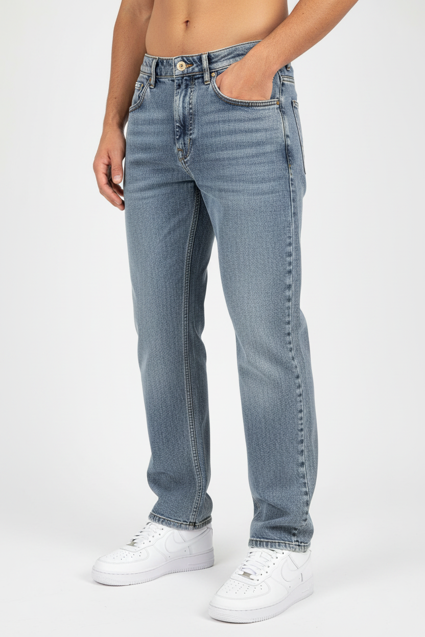 Capo Loose Fit Jeans Blau
