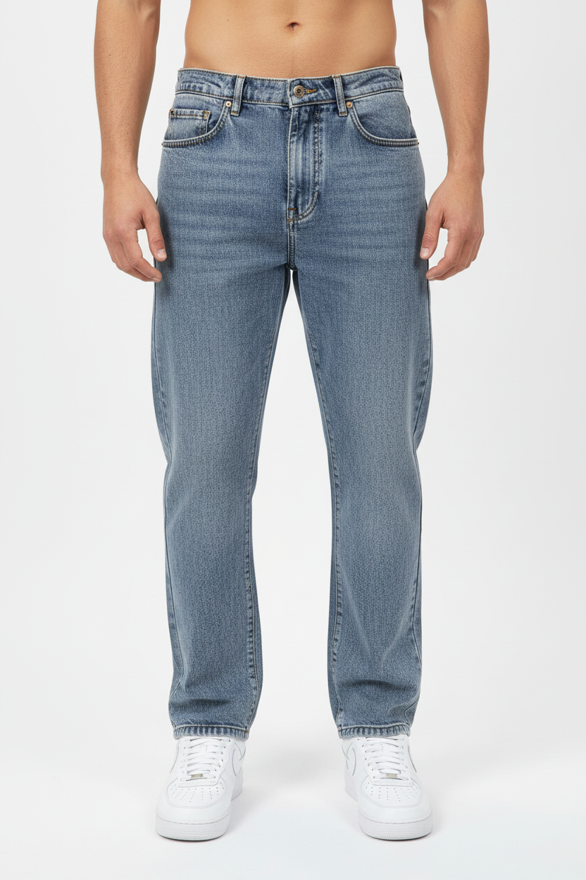 Capo Loose Fit Jeans Blau