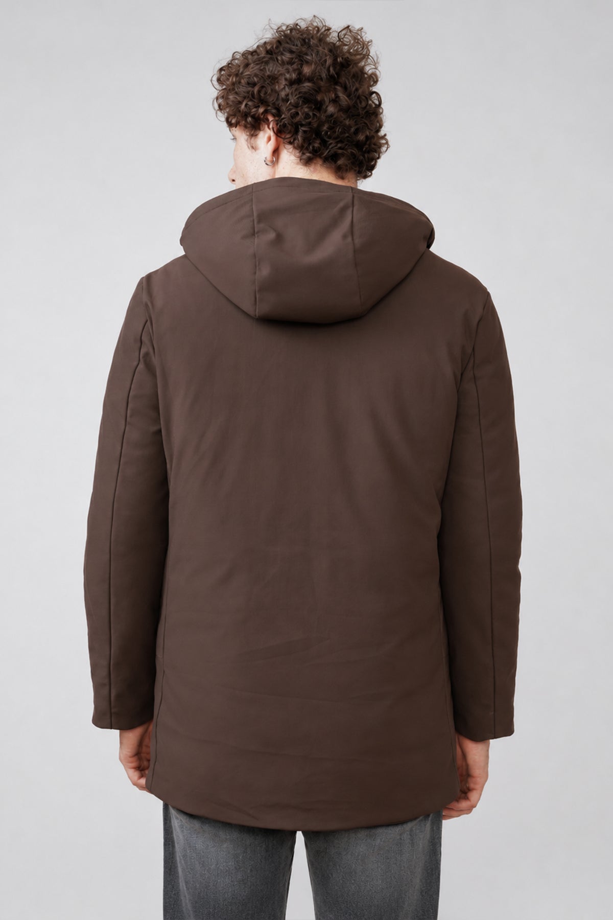 Parka Winterjacke Massimo Braun