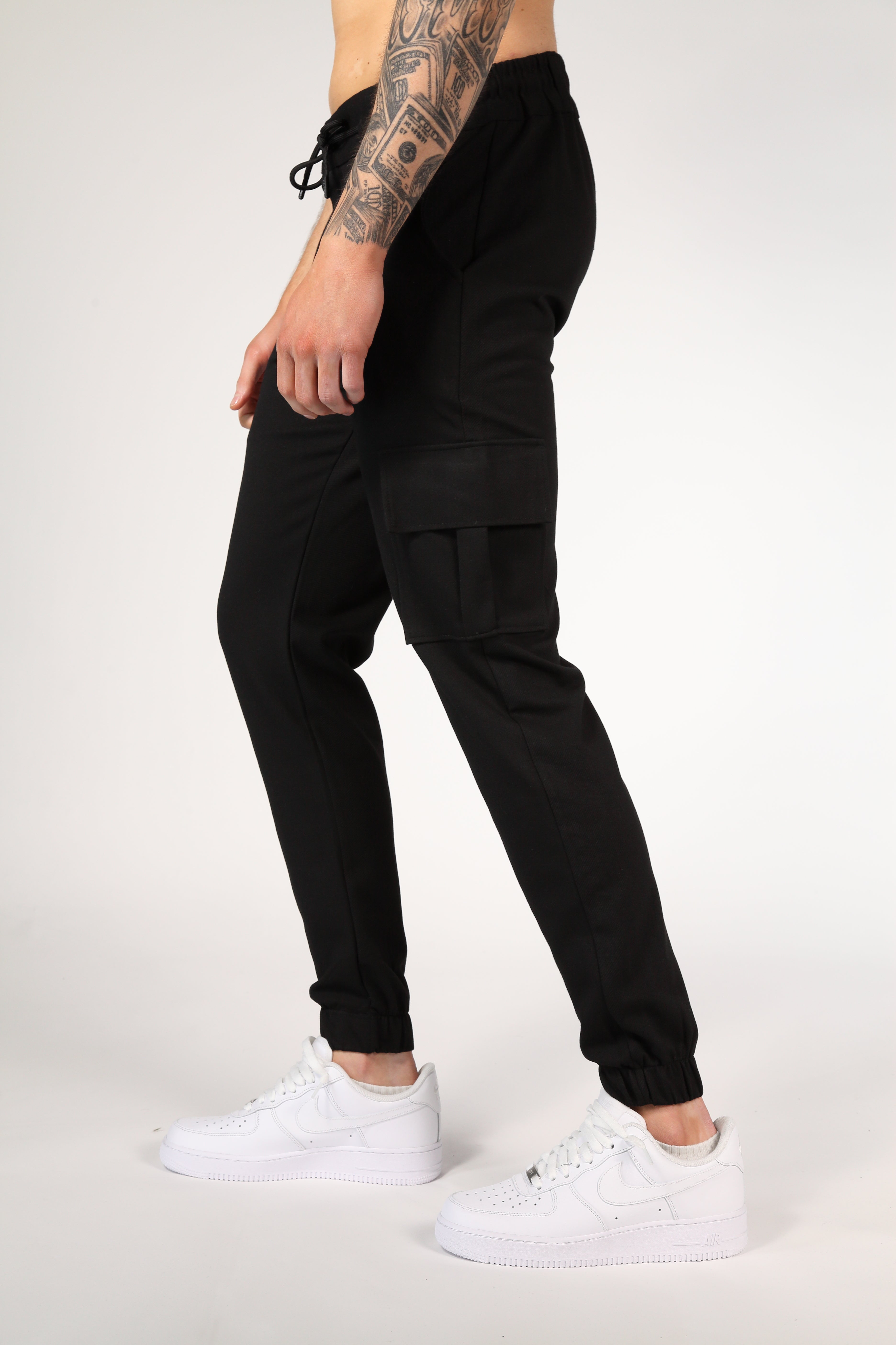 Cargo broek vincenzo nero