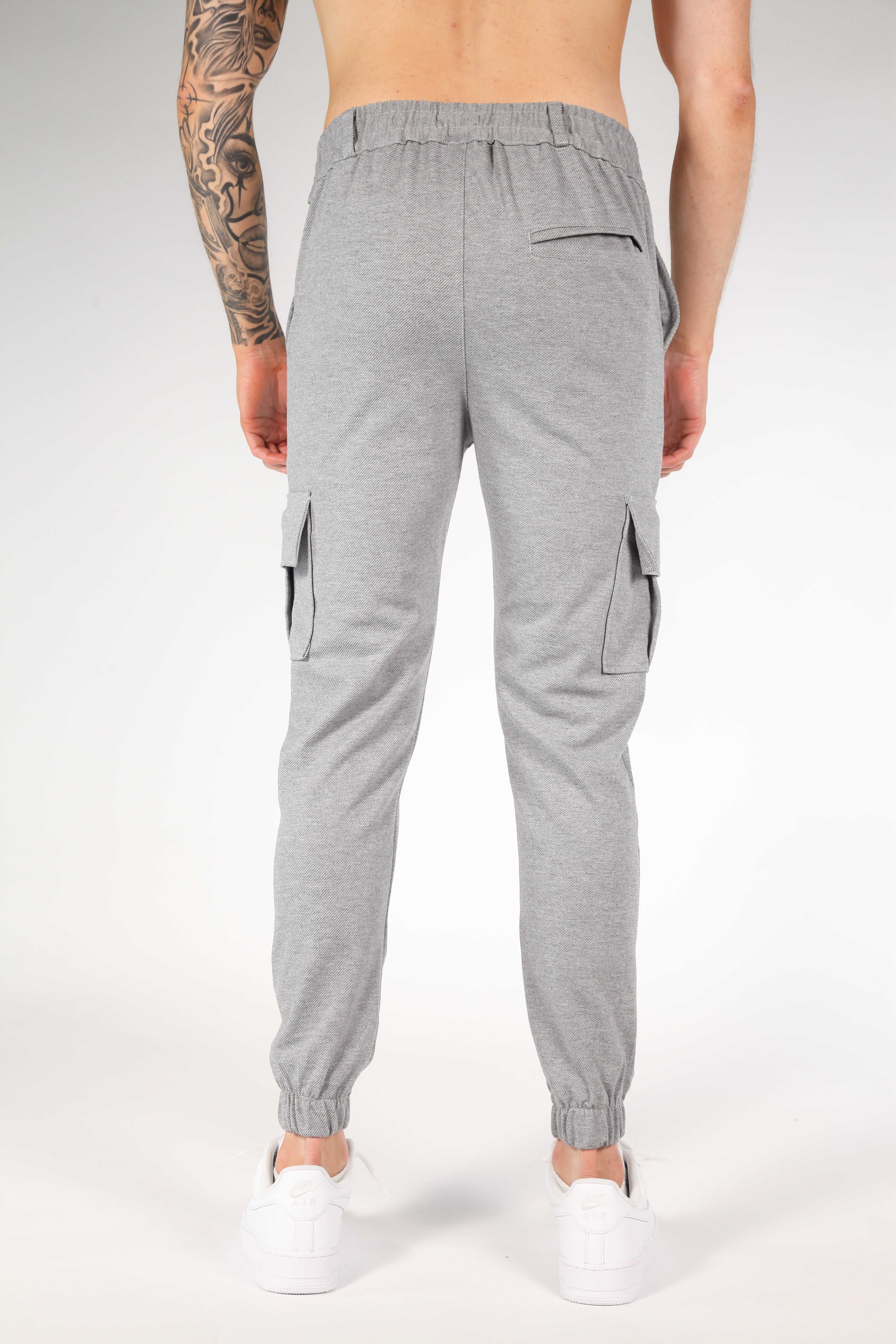 Pantaloni cargo Vincenzo grigio