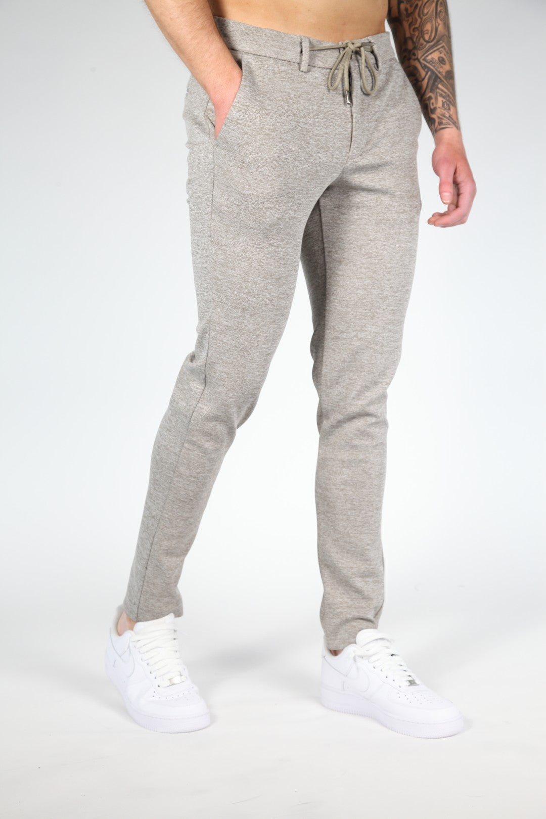 Chino palerme brun clair