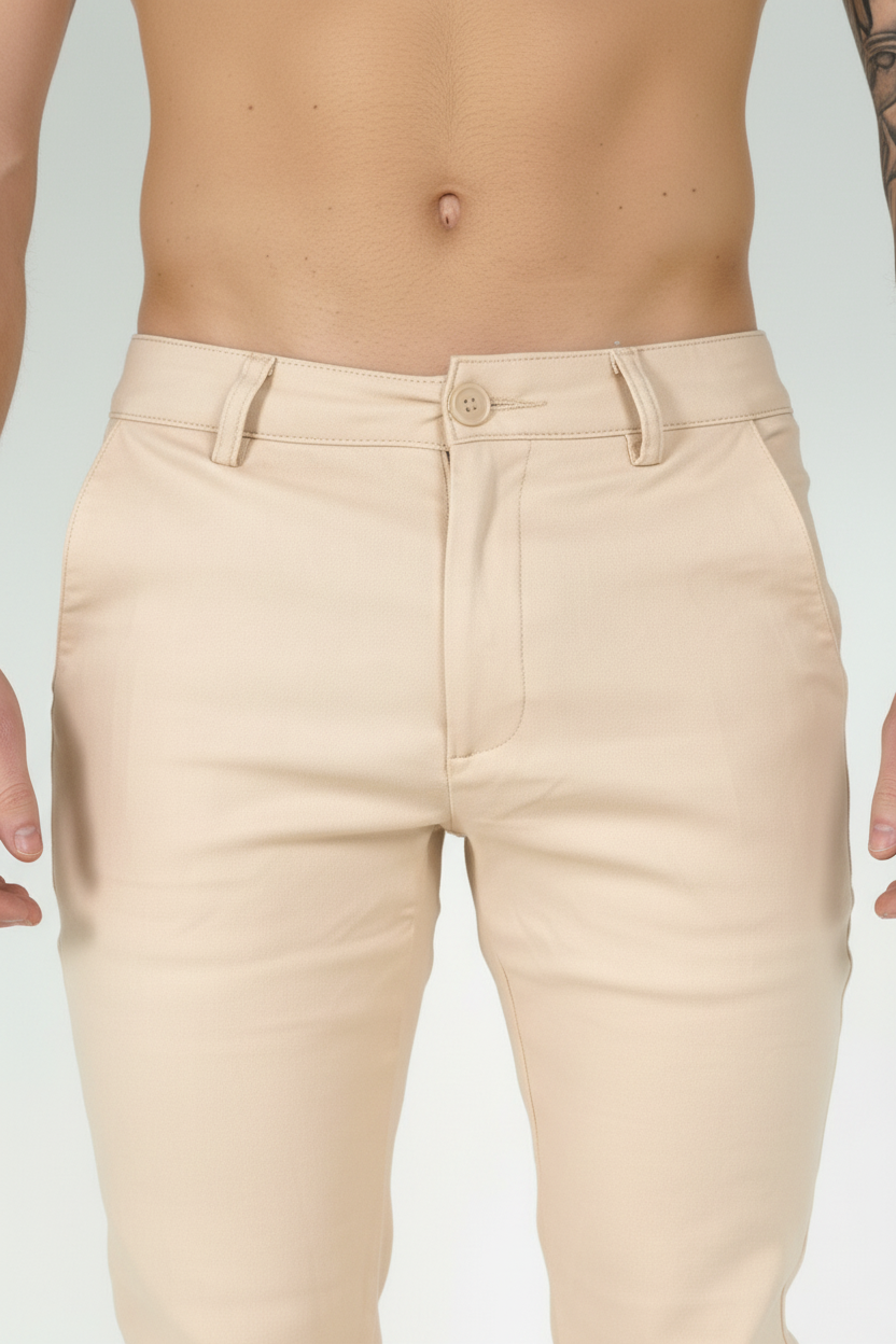 Chino Valenci Crème