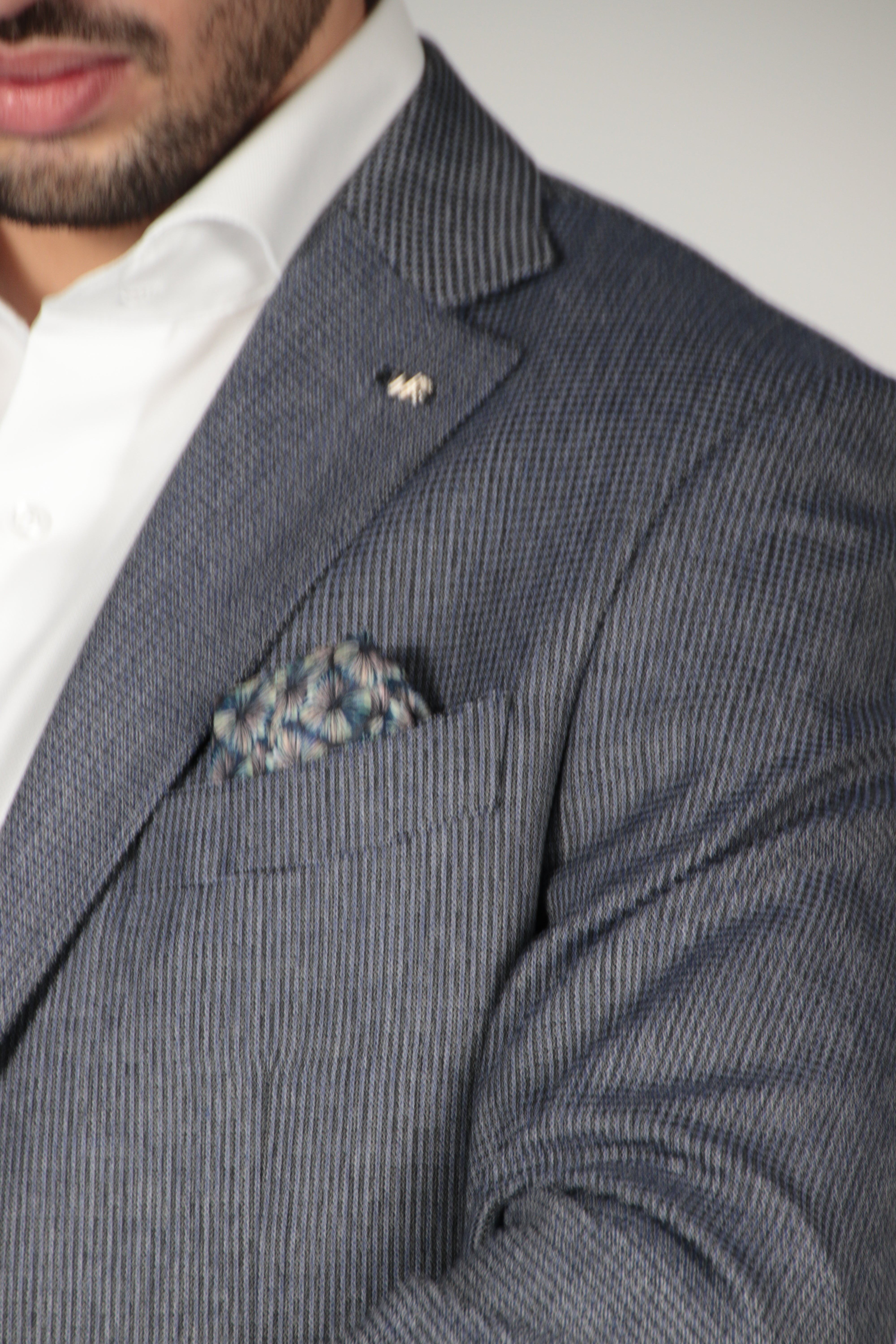 Men Blazer Slimfit Milano Anthracite