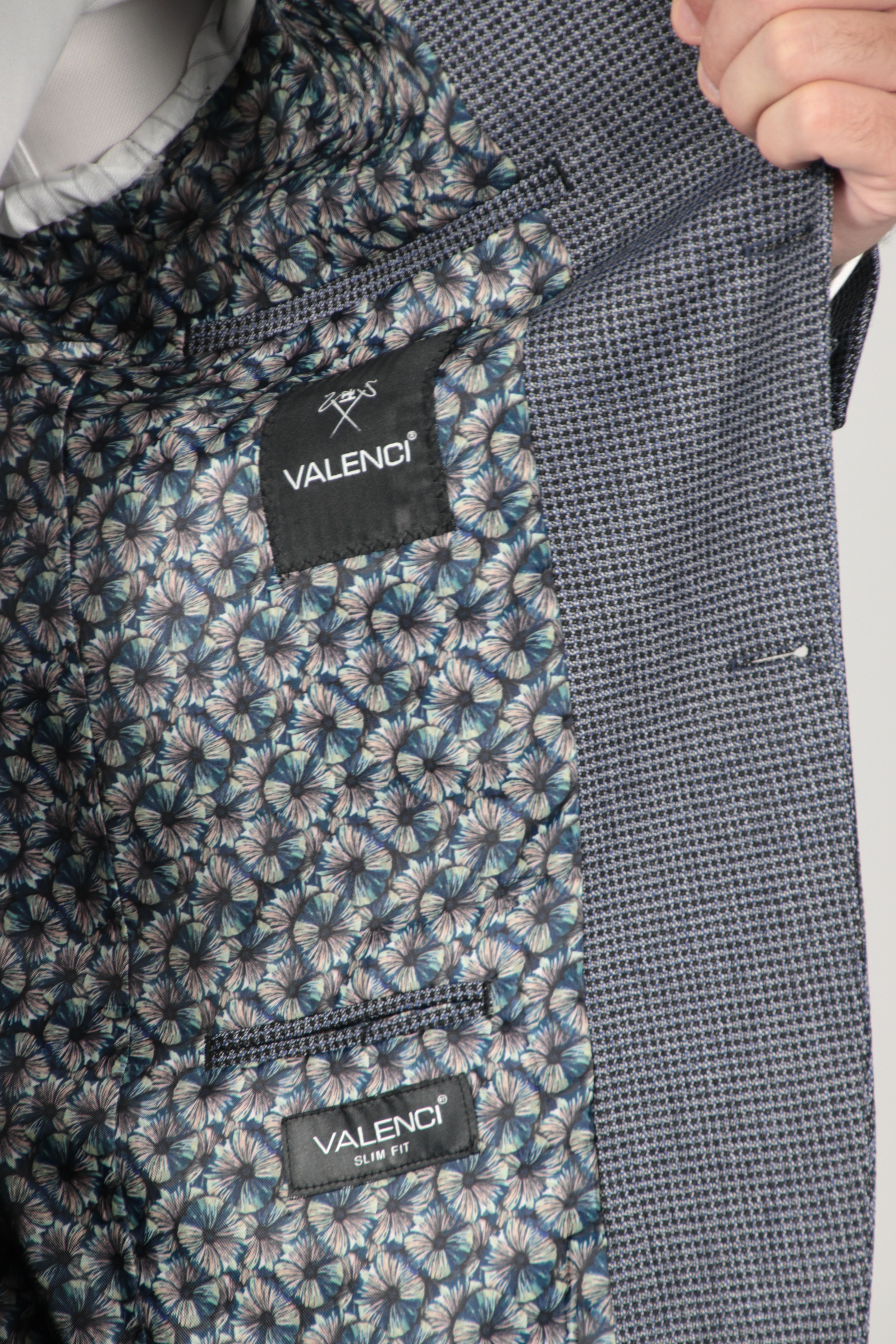 Men Blazer Slimfit Milano Anthracite