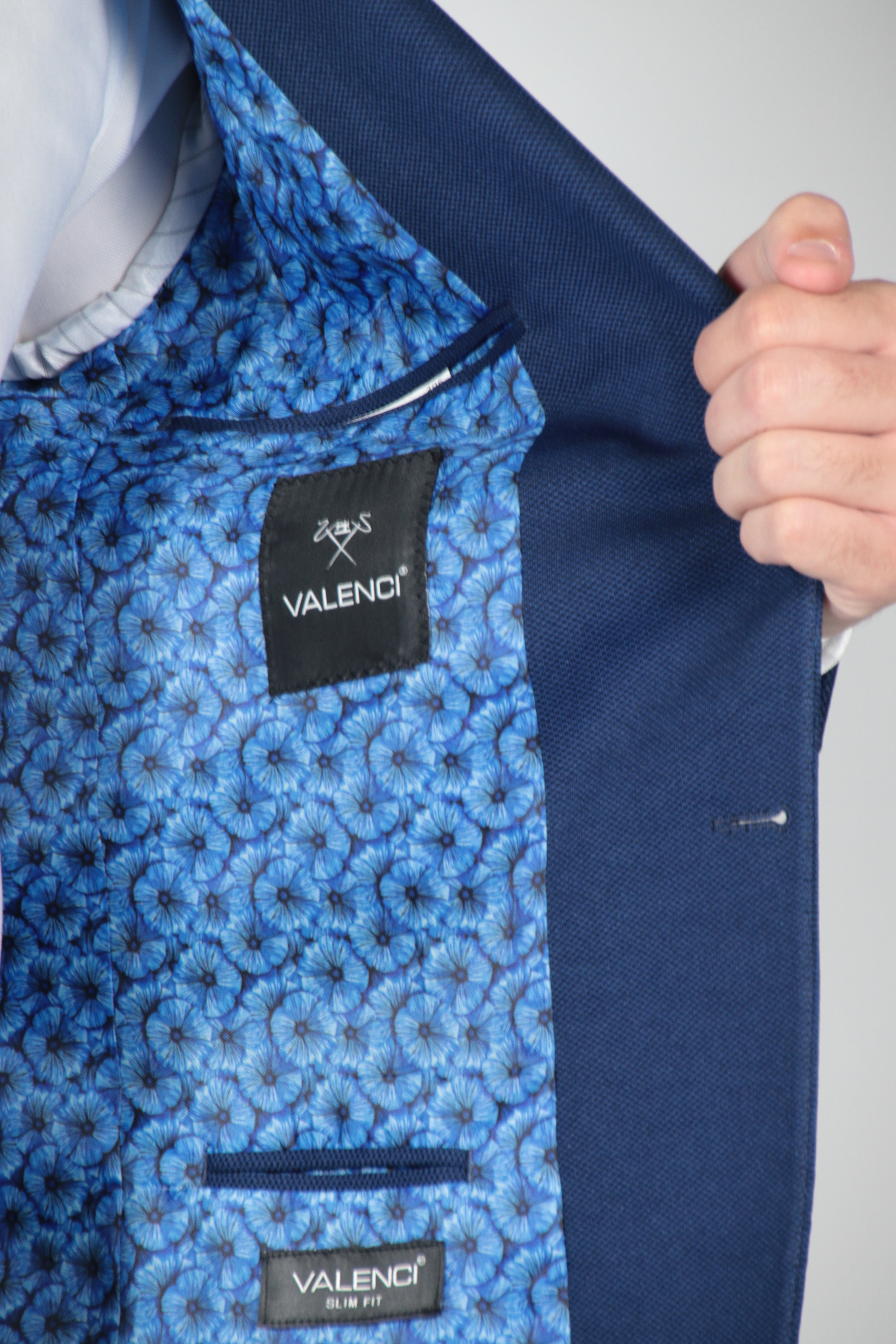 Men Blazer SlimFit Milano Blue