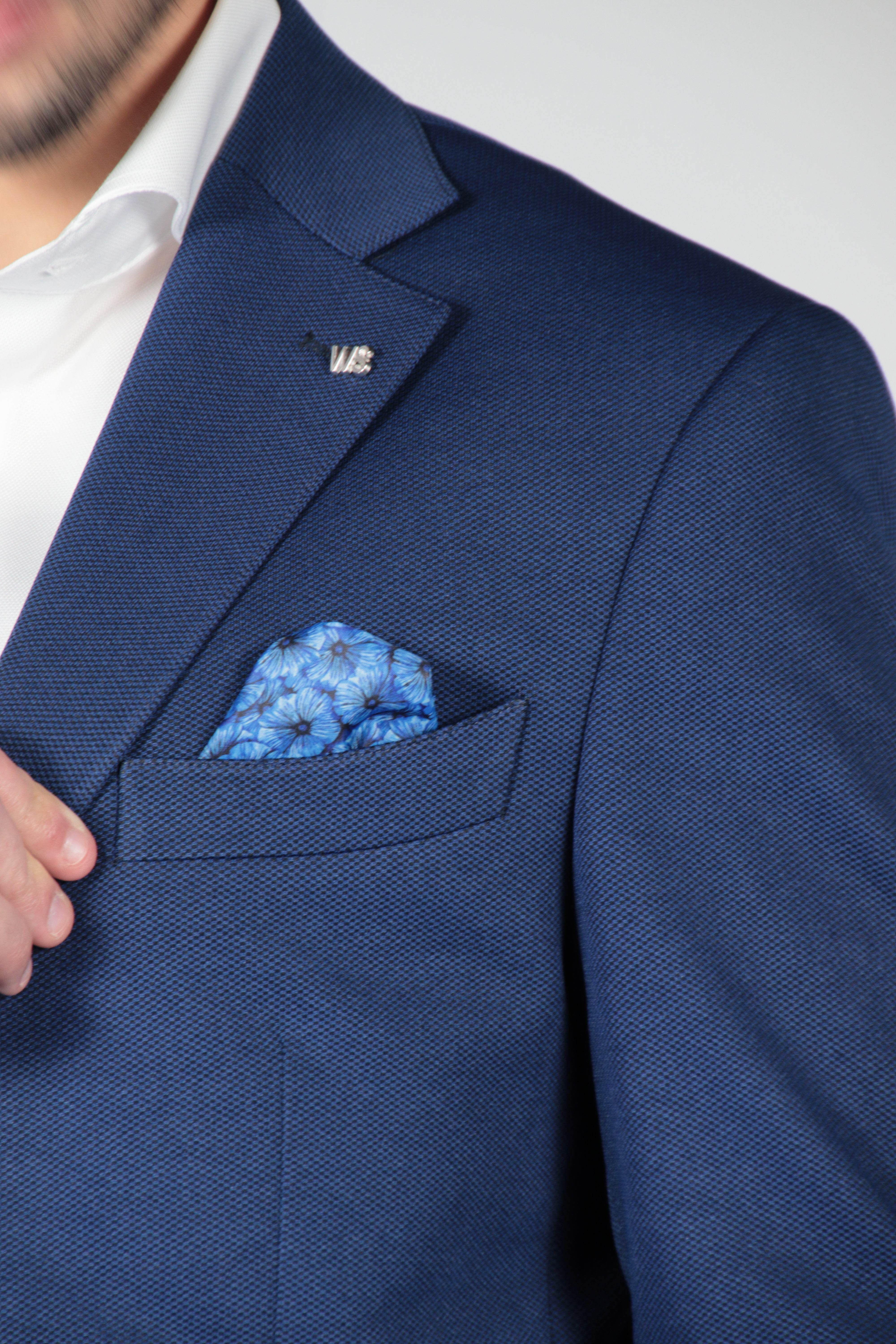 Men Blazer SlimFit Milano Blue