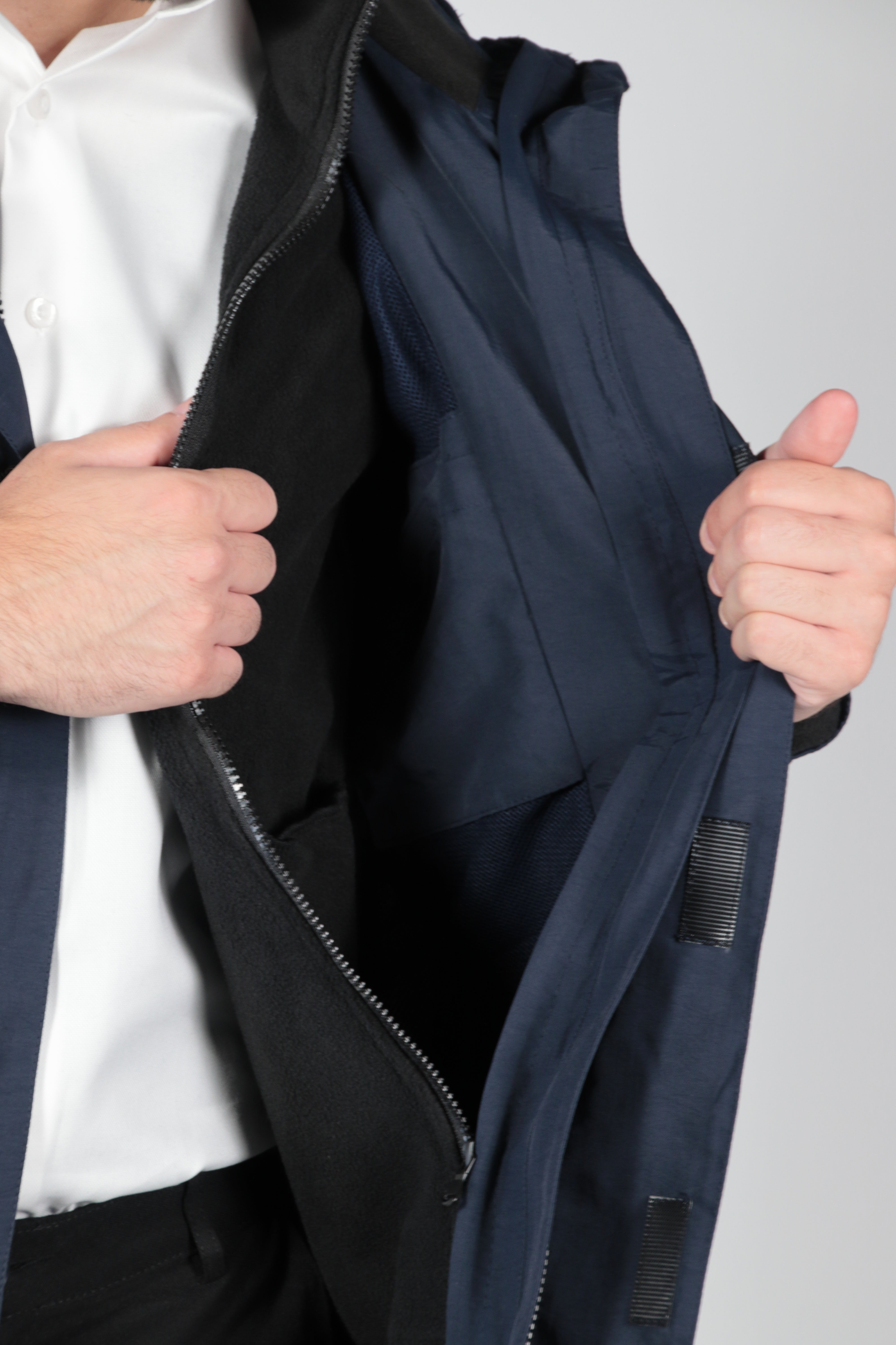 Winterjas Blauw Waterdicht